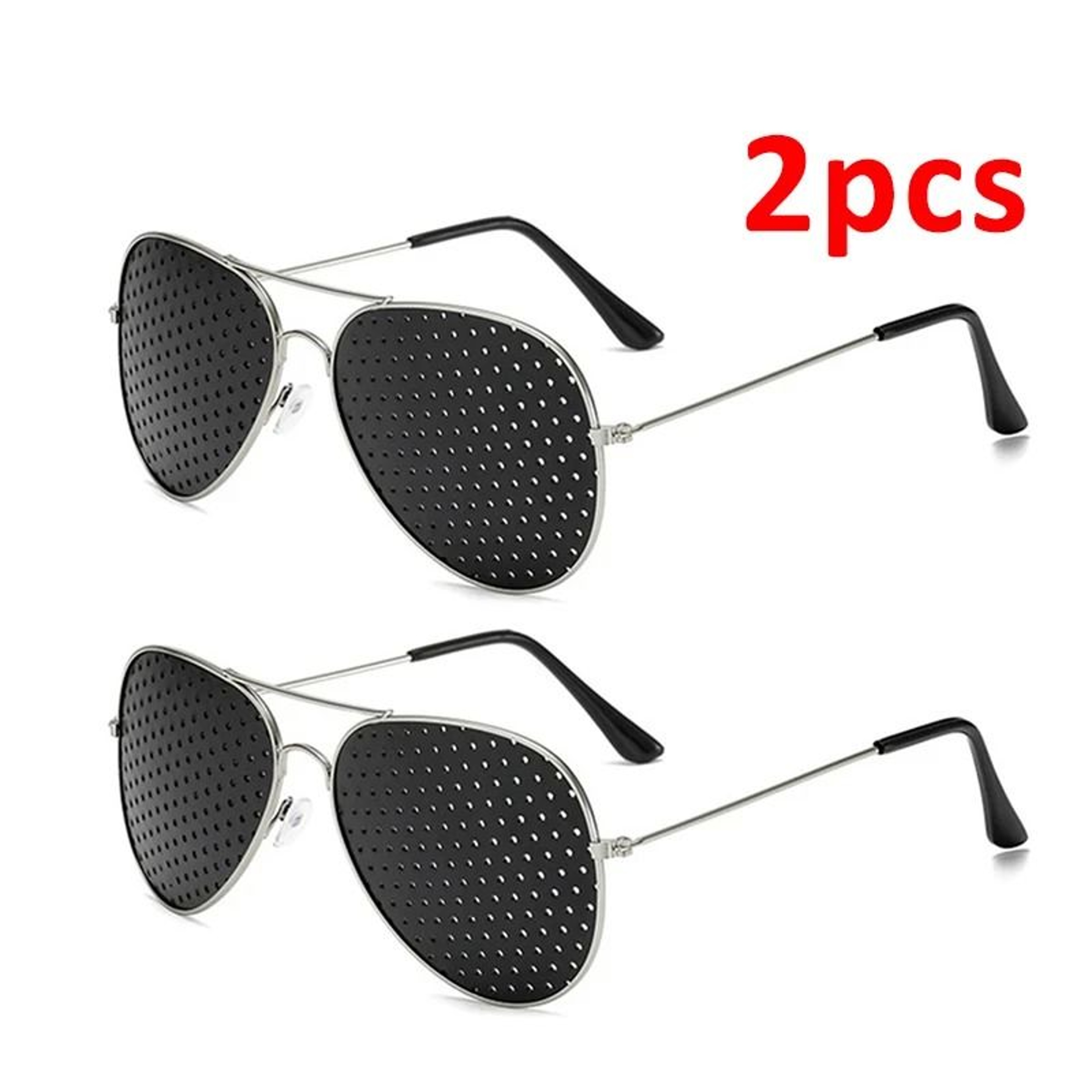 Pinhole Glasses Vision Training Eye Protection Anti Fatigue Glasses 7