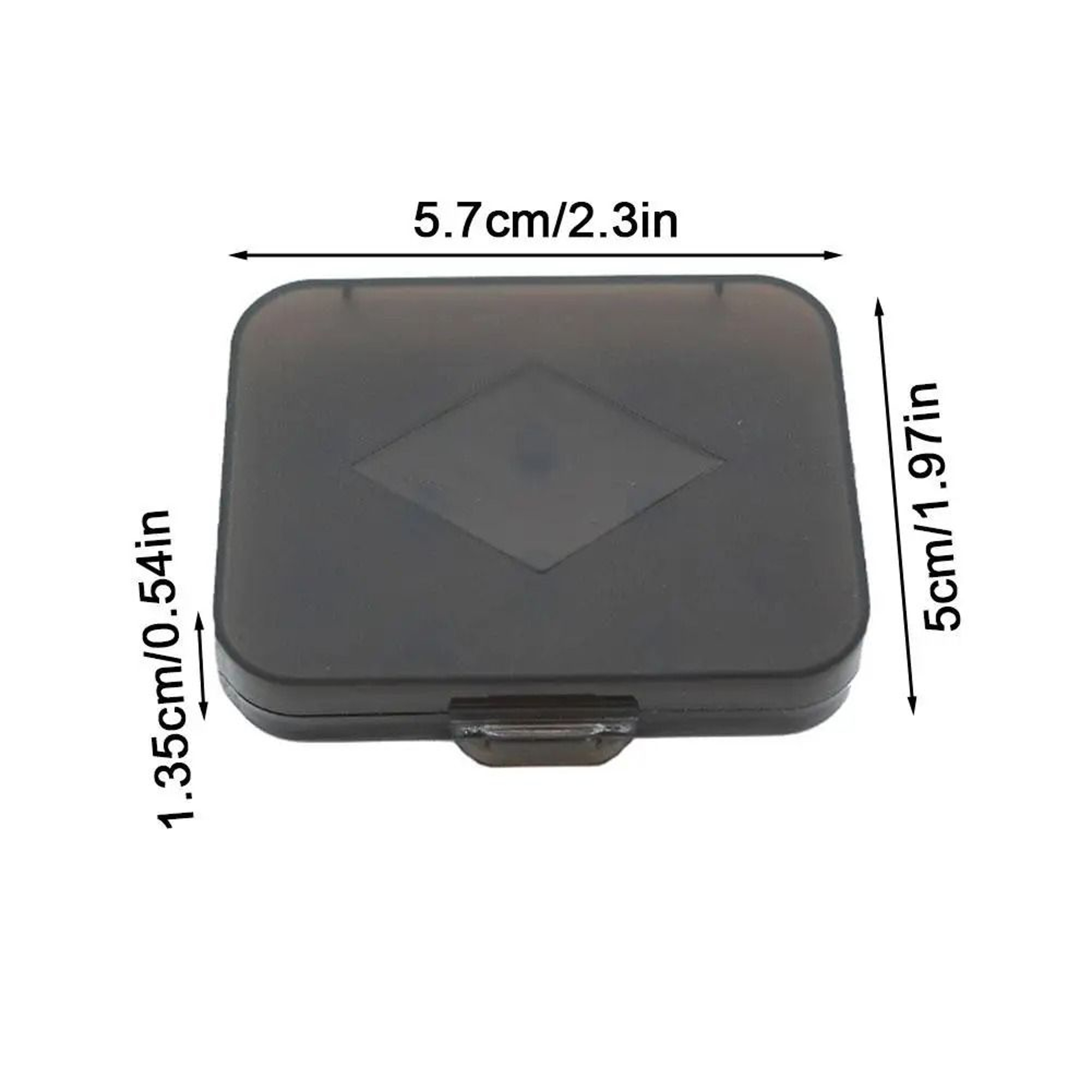 Portable Silicone Earbud Storage Case Transparent Eartip Organizer Box 3