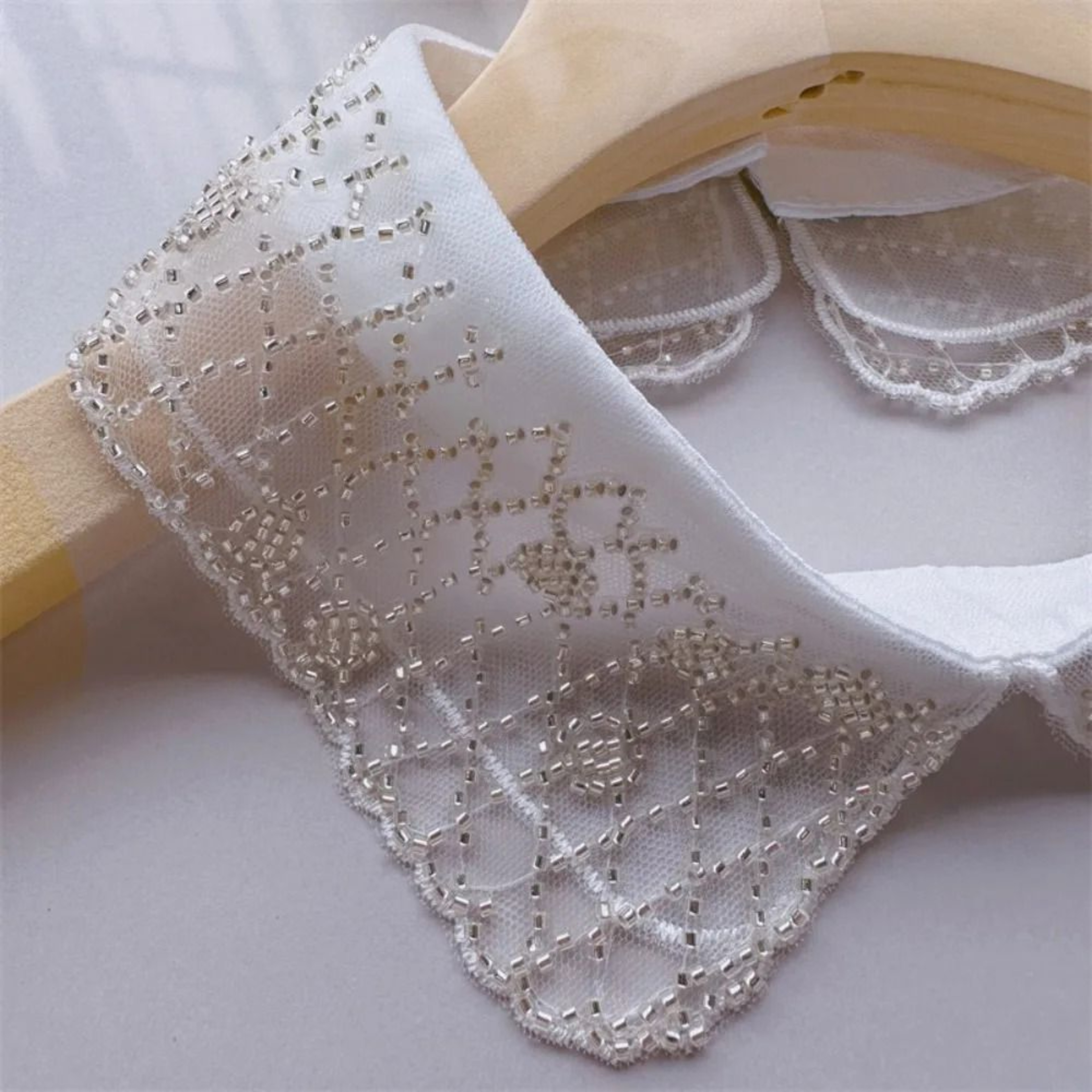 Lace Detachable Collar Embroidered Vintage Shirt Collar Shawl 5