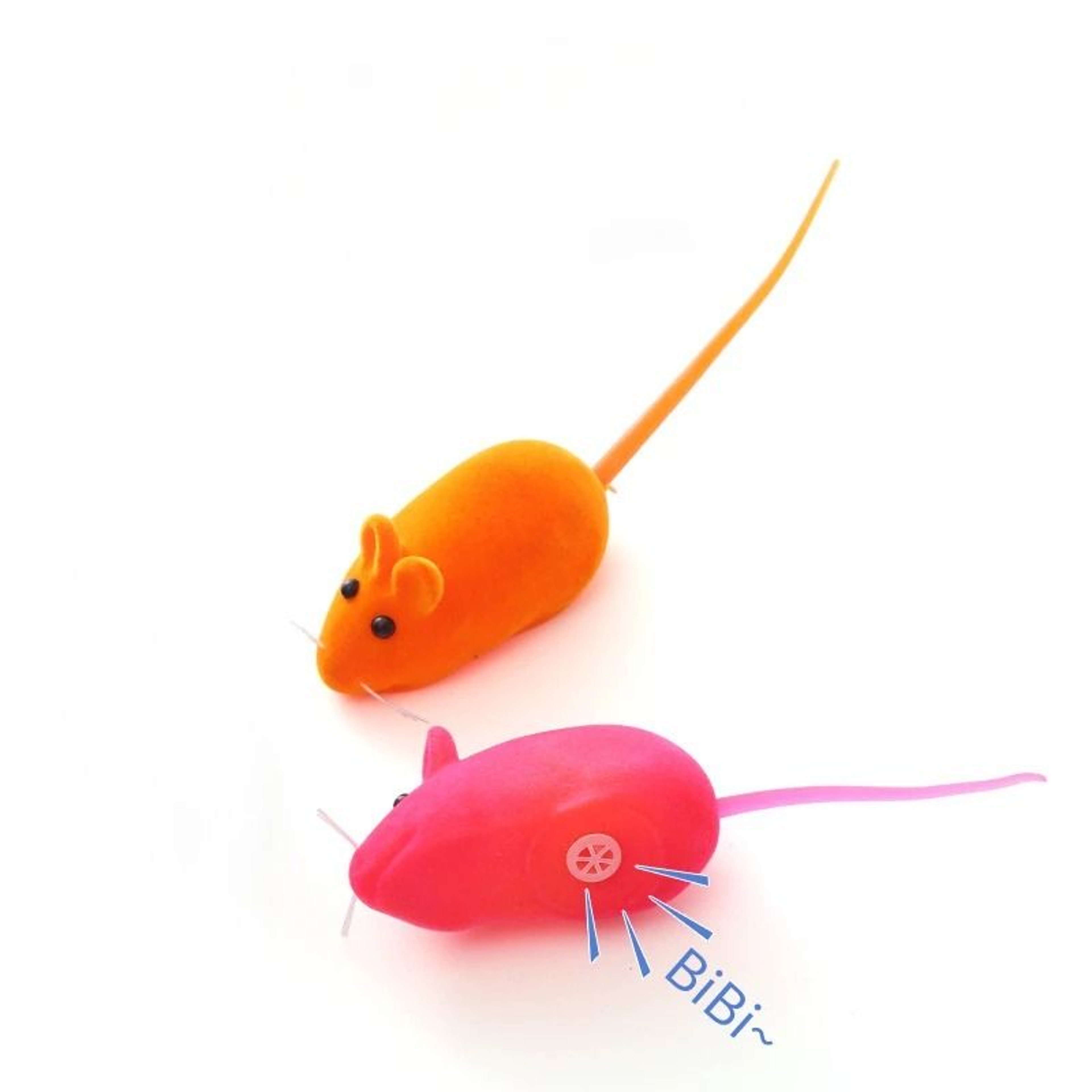 Rubber Sound Mouse Cat Toy For Interactive Kitten Play 9