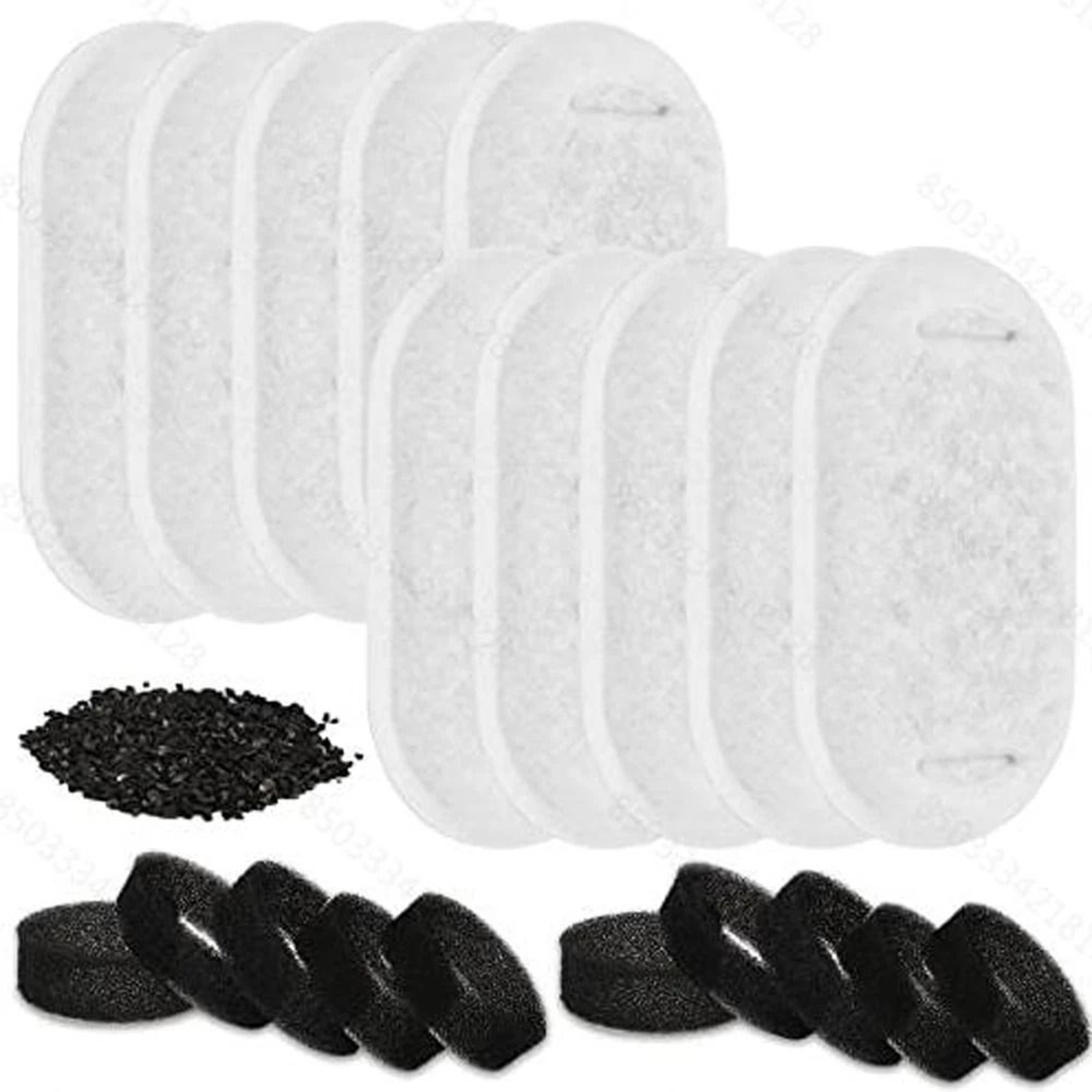 Activated Carbon Pet Fountain Replacement Filters For Cats And Dogs 0