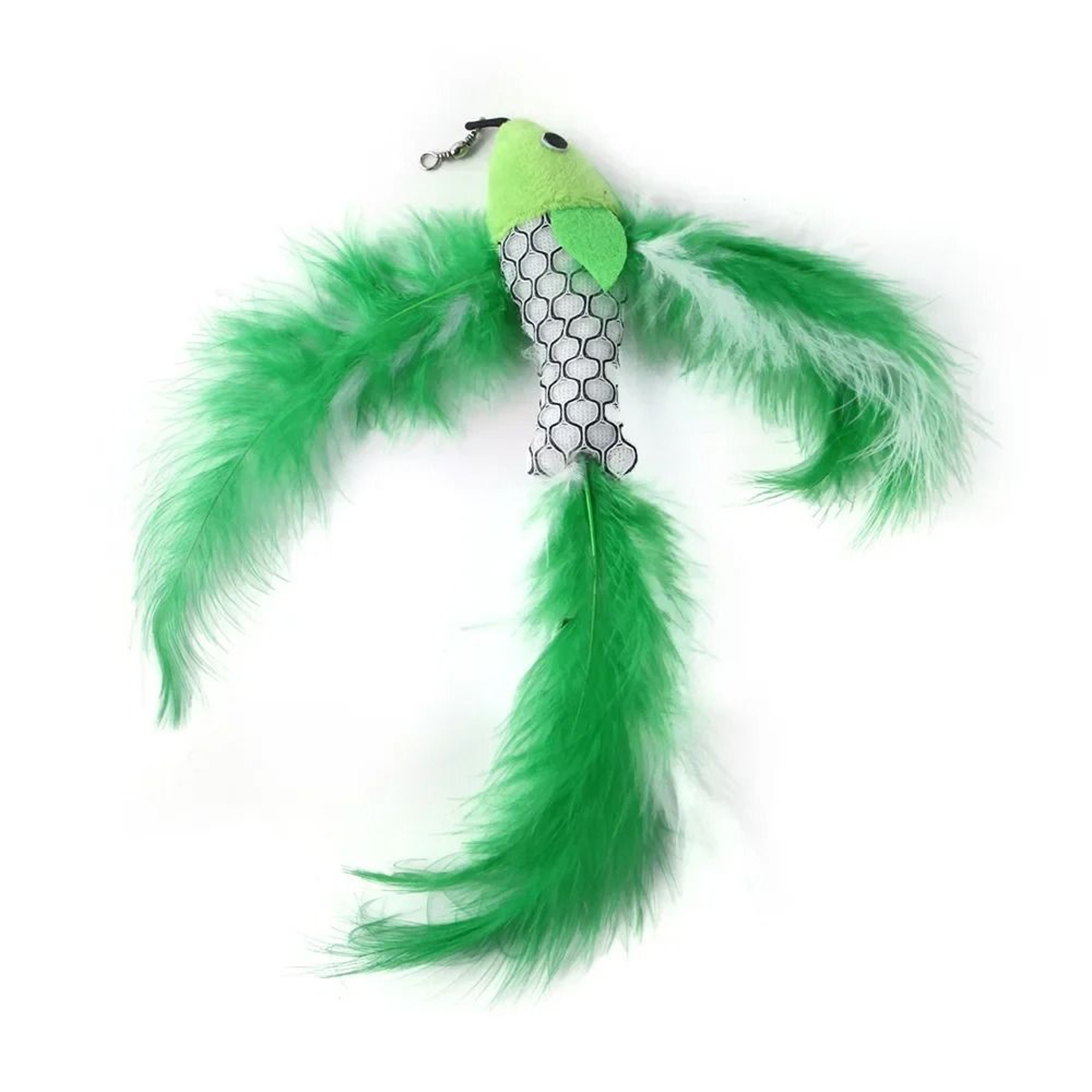 Flying Fish Cat Wand Replacement Head Plush Toy Attachment 3