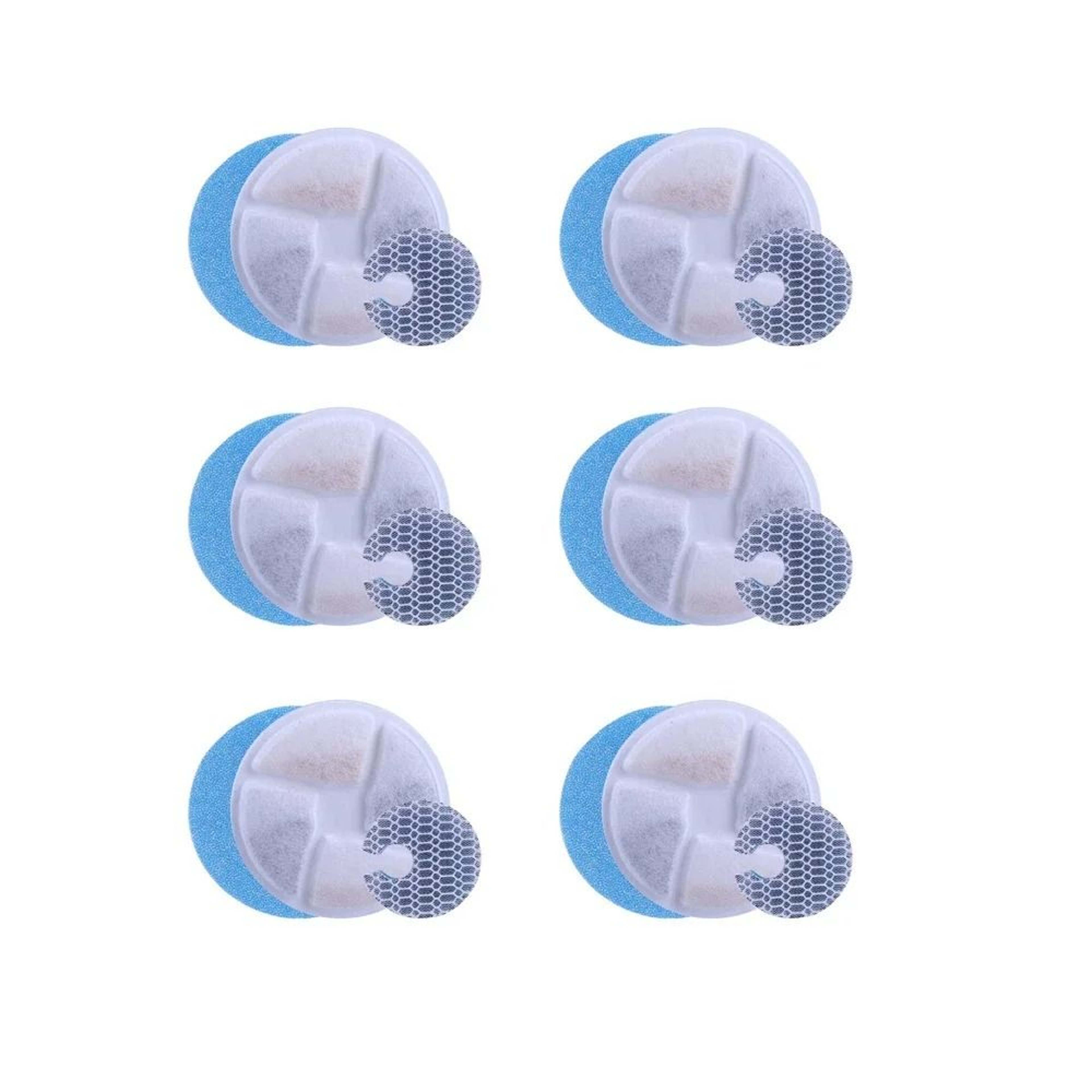 Activated Carbon Cat Water Fountain Filters For 2L Stainless Dispenser 2