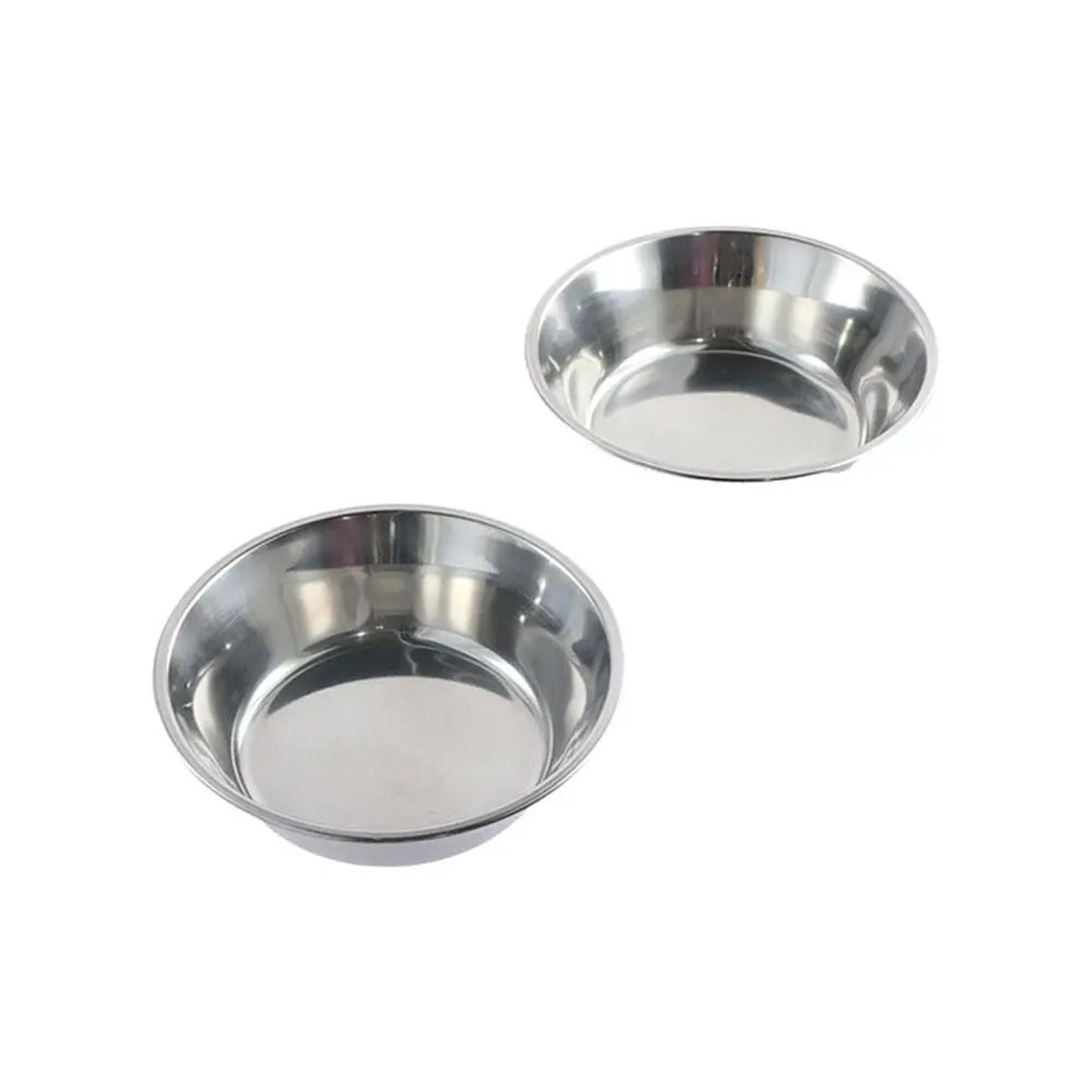 Large Capacity Stainless Steel Pet Bowl For Dogs Cats Food And Water Feeding 10