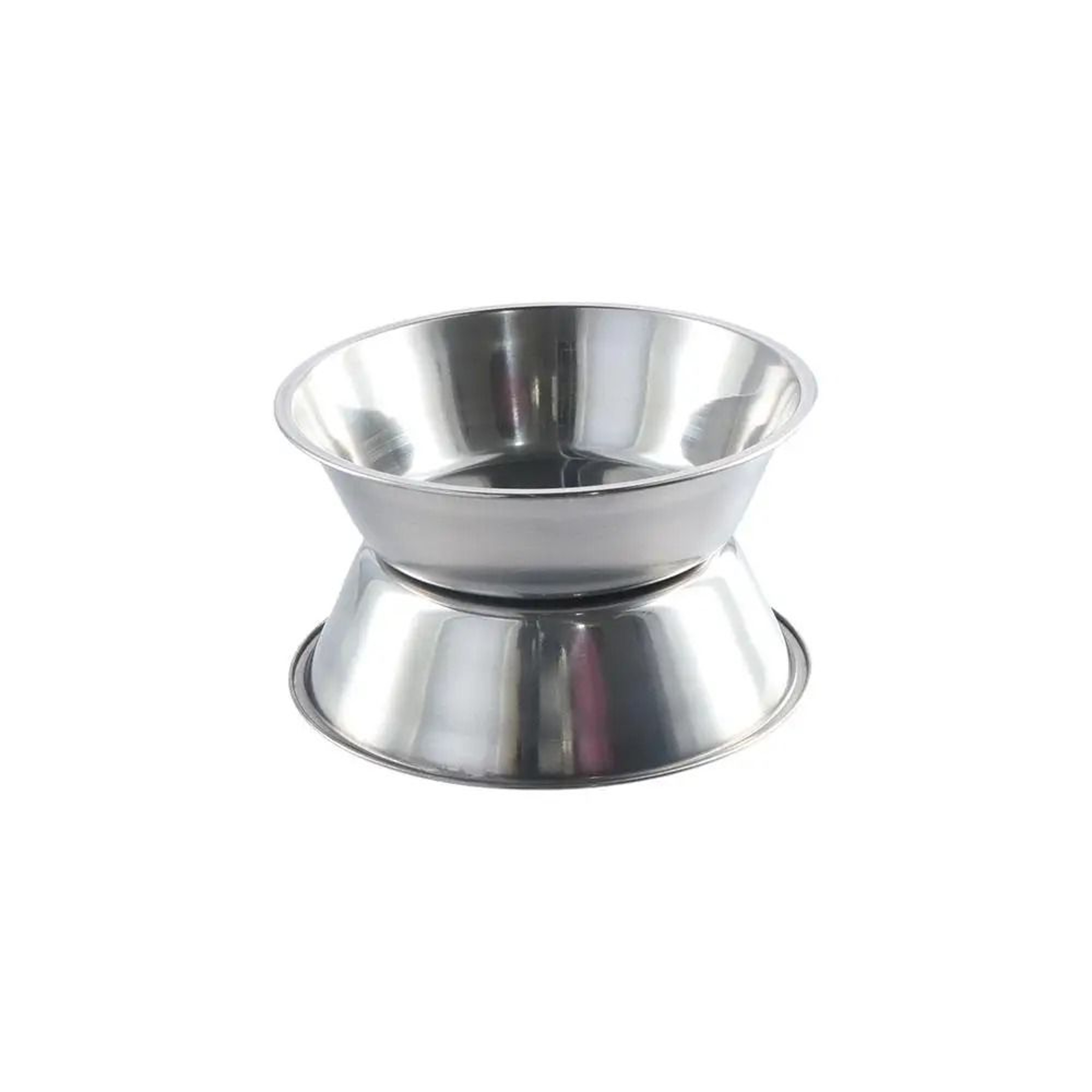 Large Capacity Stainless Steel Pet Bowl For Dogs Cats Food And Water Feeding 8