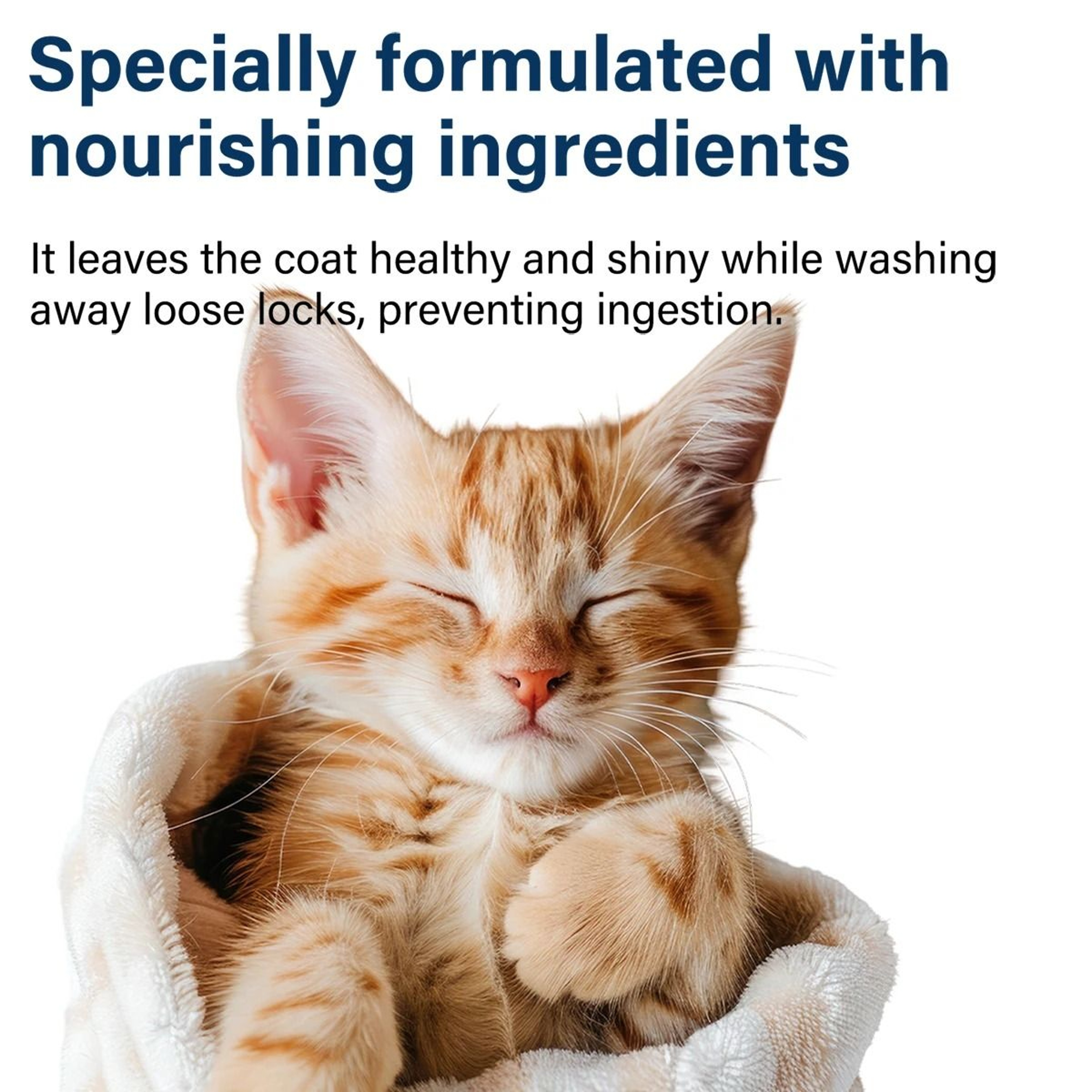Gentle Mild Cat Shampoo For Moisturizing Deodorizing And Soft Shiny Fur Care 5
