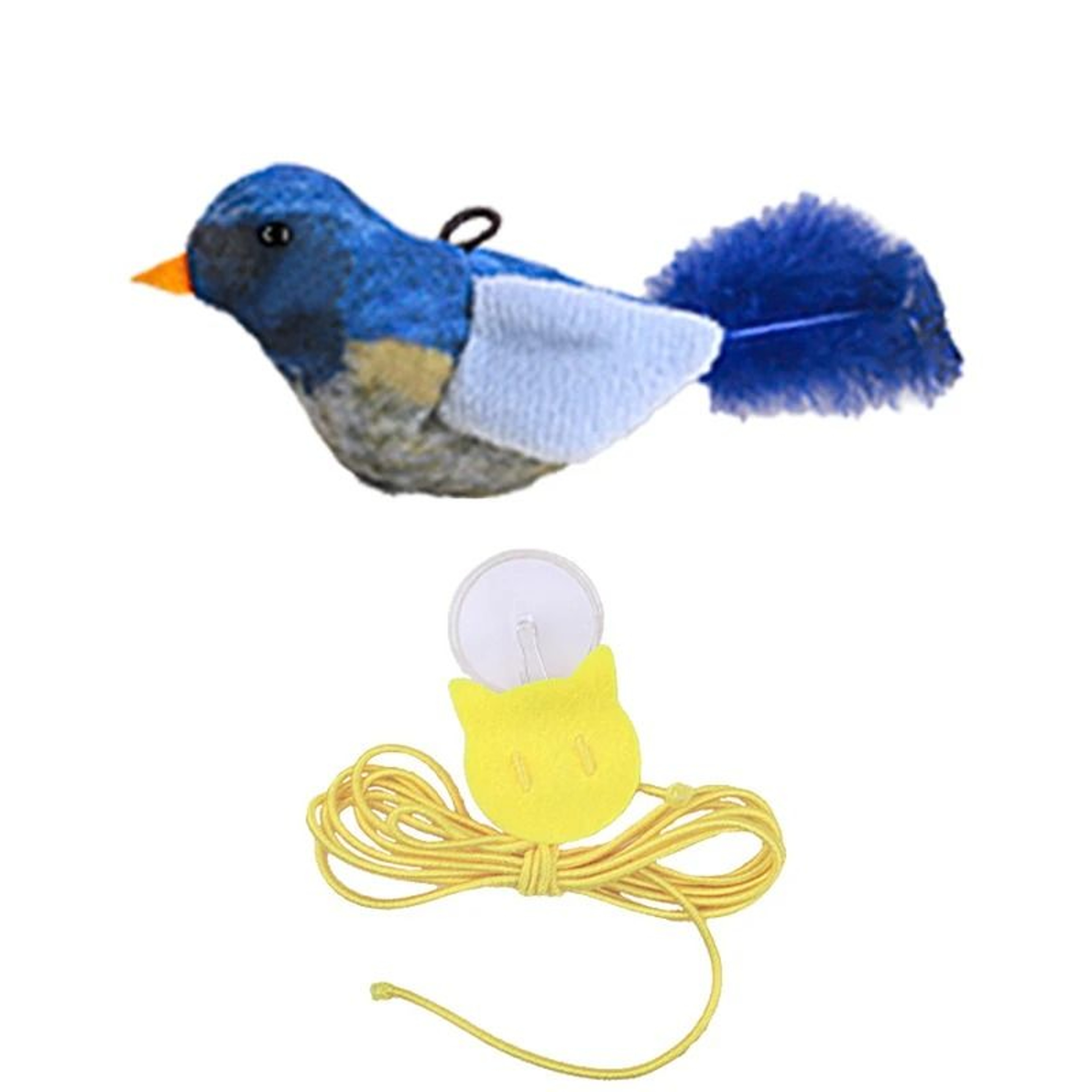 Lifelike Catnip Bird Cat Toy With Feather For Kitten Teasing And Indoor Play 1