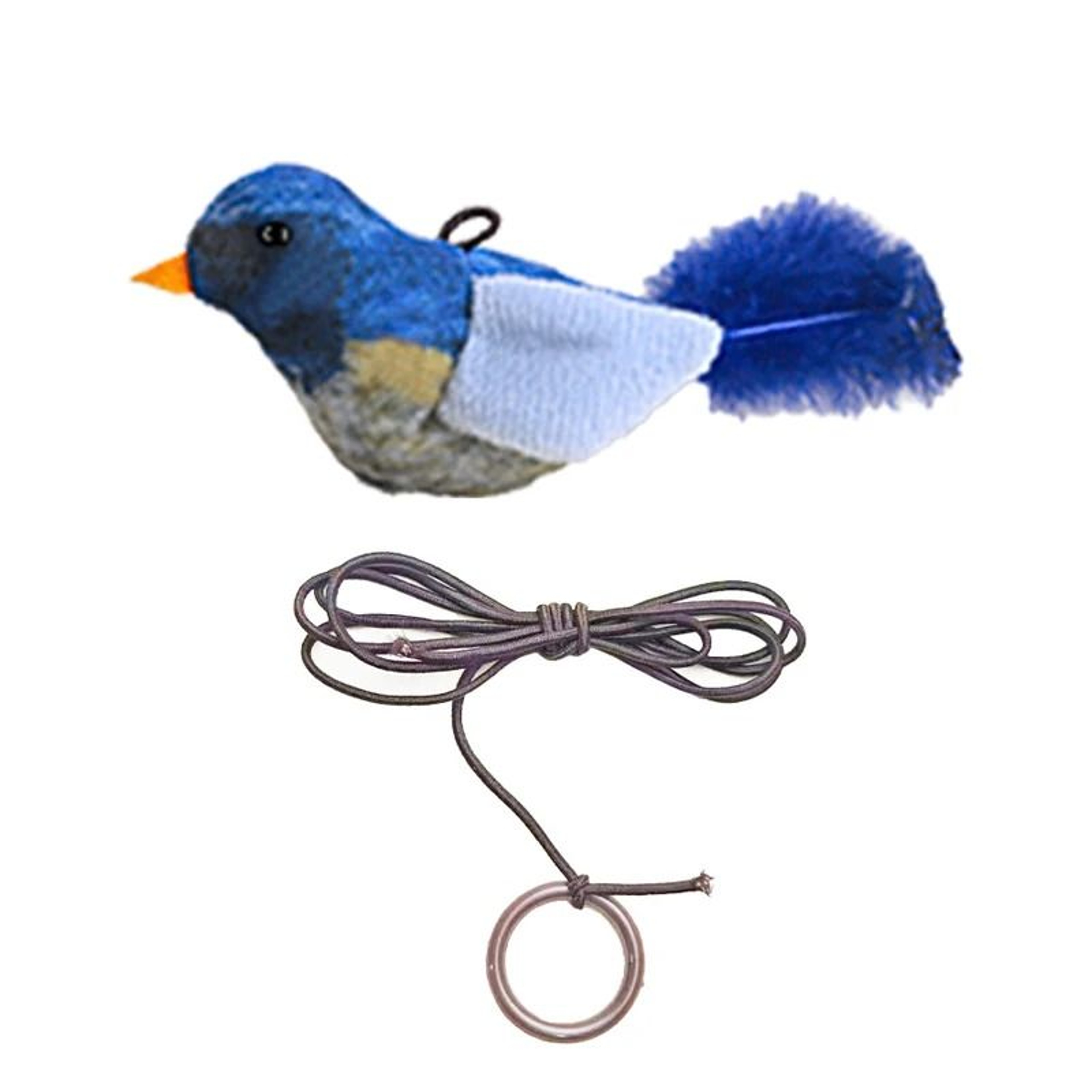 Lifelike Catnip Bird Cat Toy With Feather For Kitten Teasing And Indoor Play 4