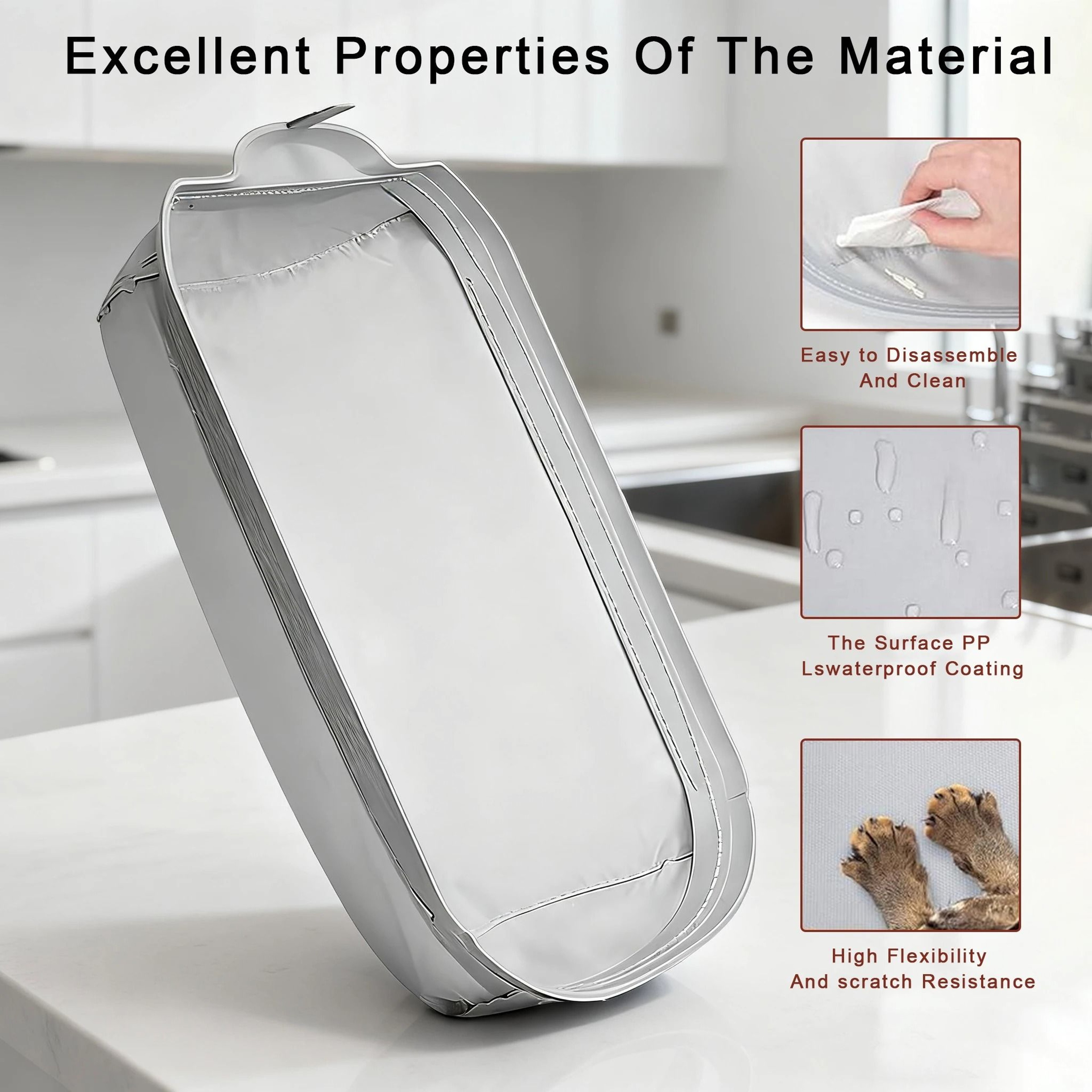 Automatic Litter Box Liner Soft Removable Fabric Mat For Smart Cat Litter Boxes 2