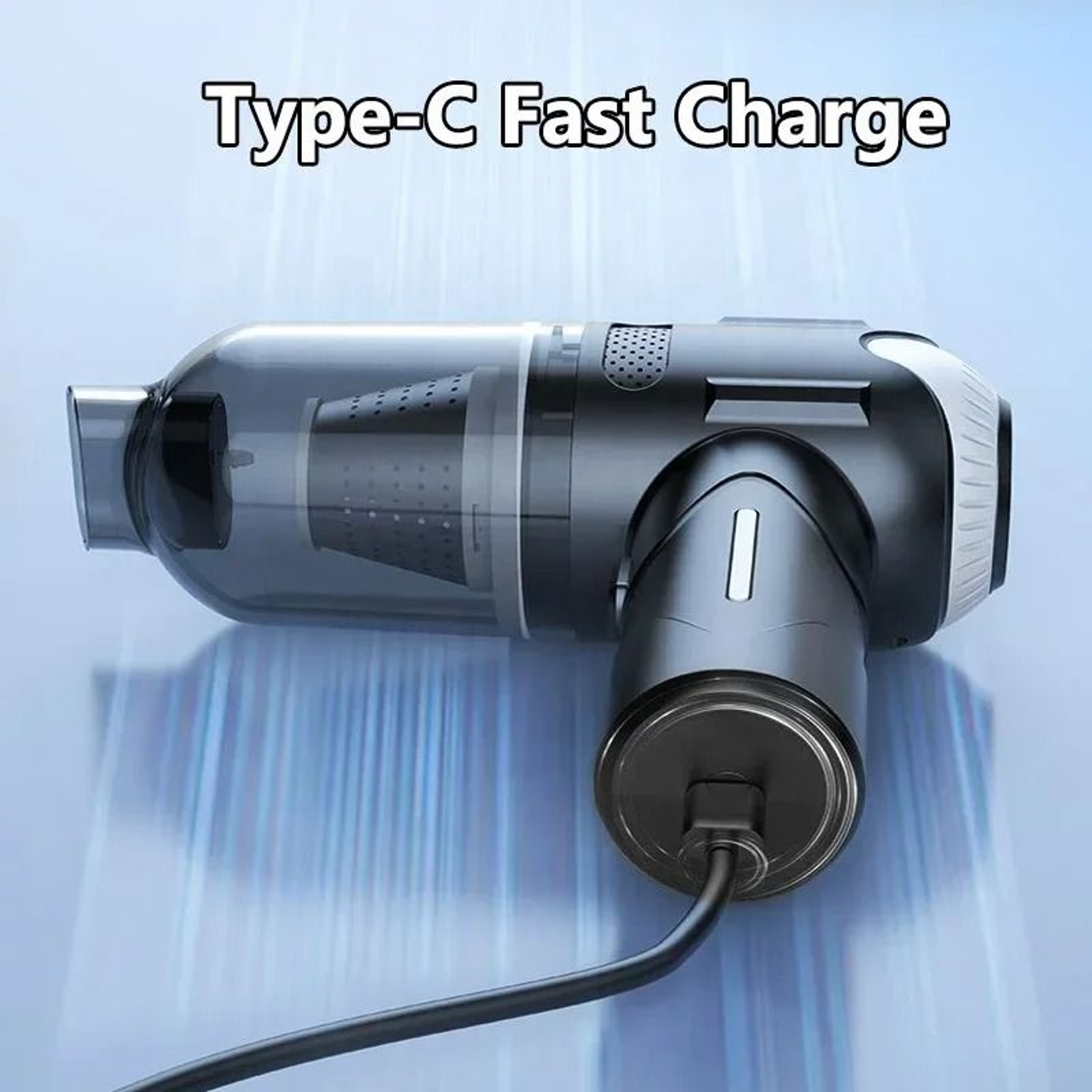 Rechargeable Pet Hair Vacuum Grooming Tool With Anti Tangle Wireless Suction 2