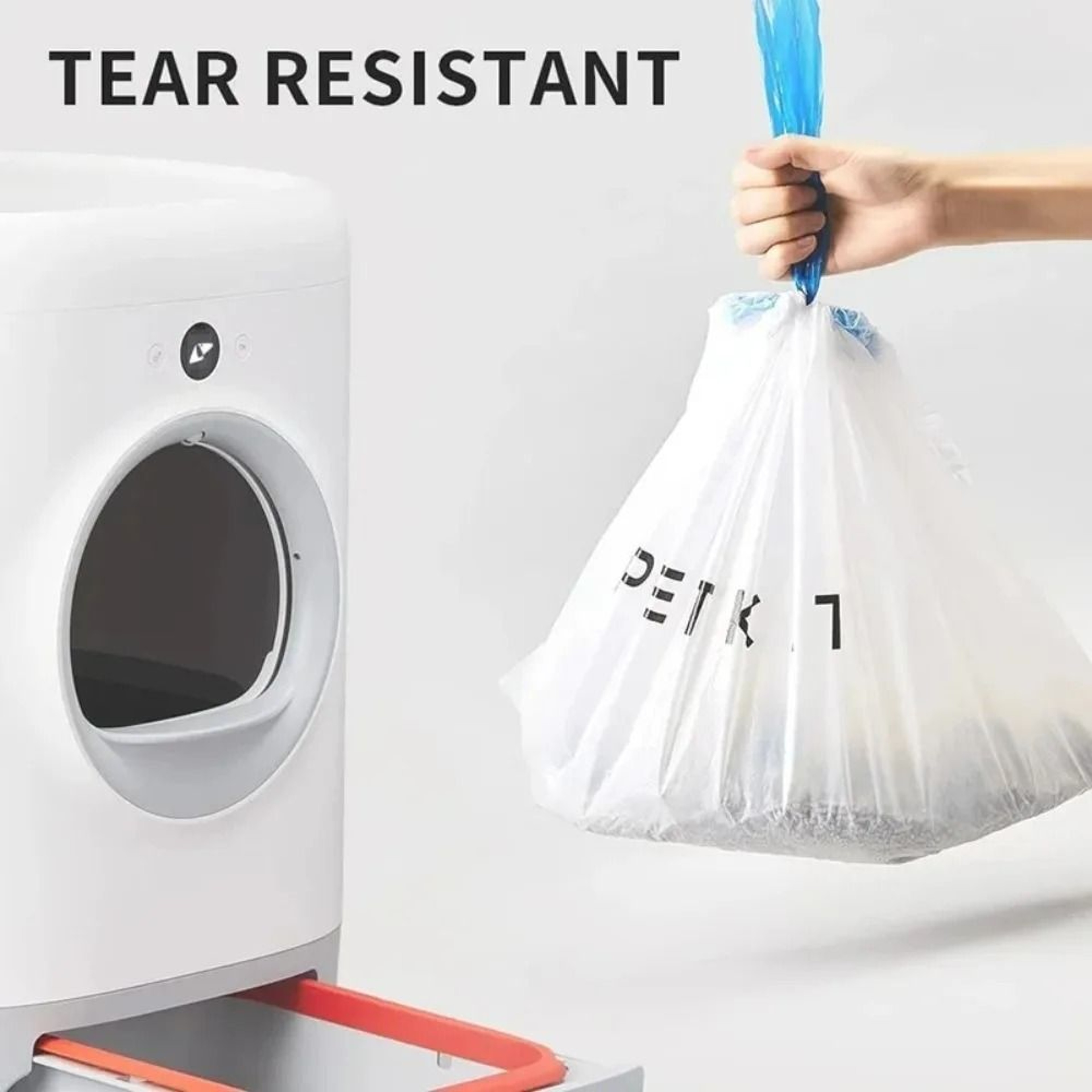 PETKIT Automatic Litter Box Waste Bags Durable Drawstring Refill Roll For Cleaner Disposal 6