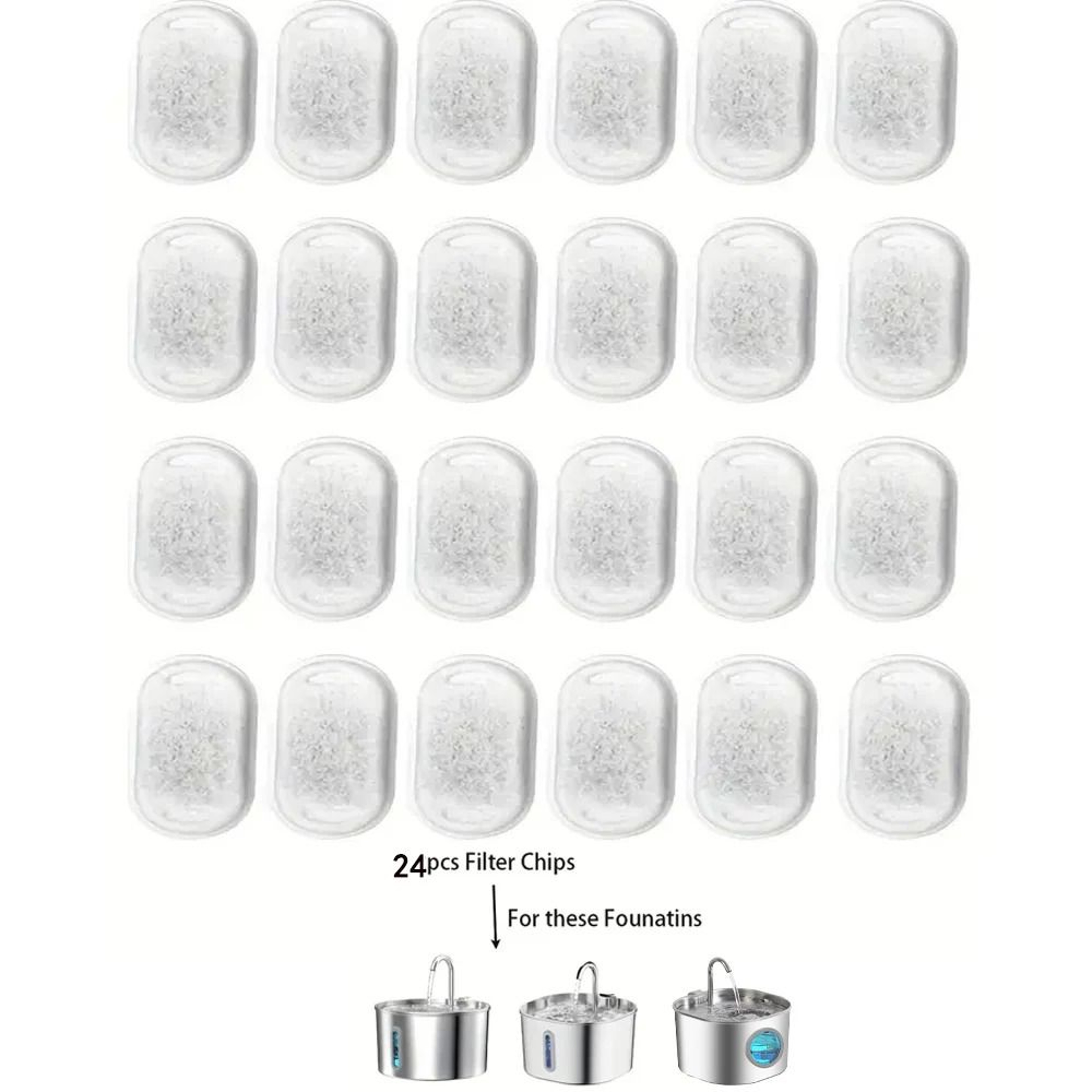Cat Water Fountain Replacement Filters For Automatic Pet Dispenser Indoor Cats And Small Dogs 4