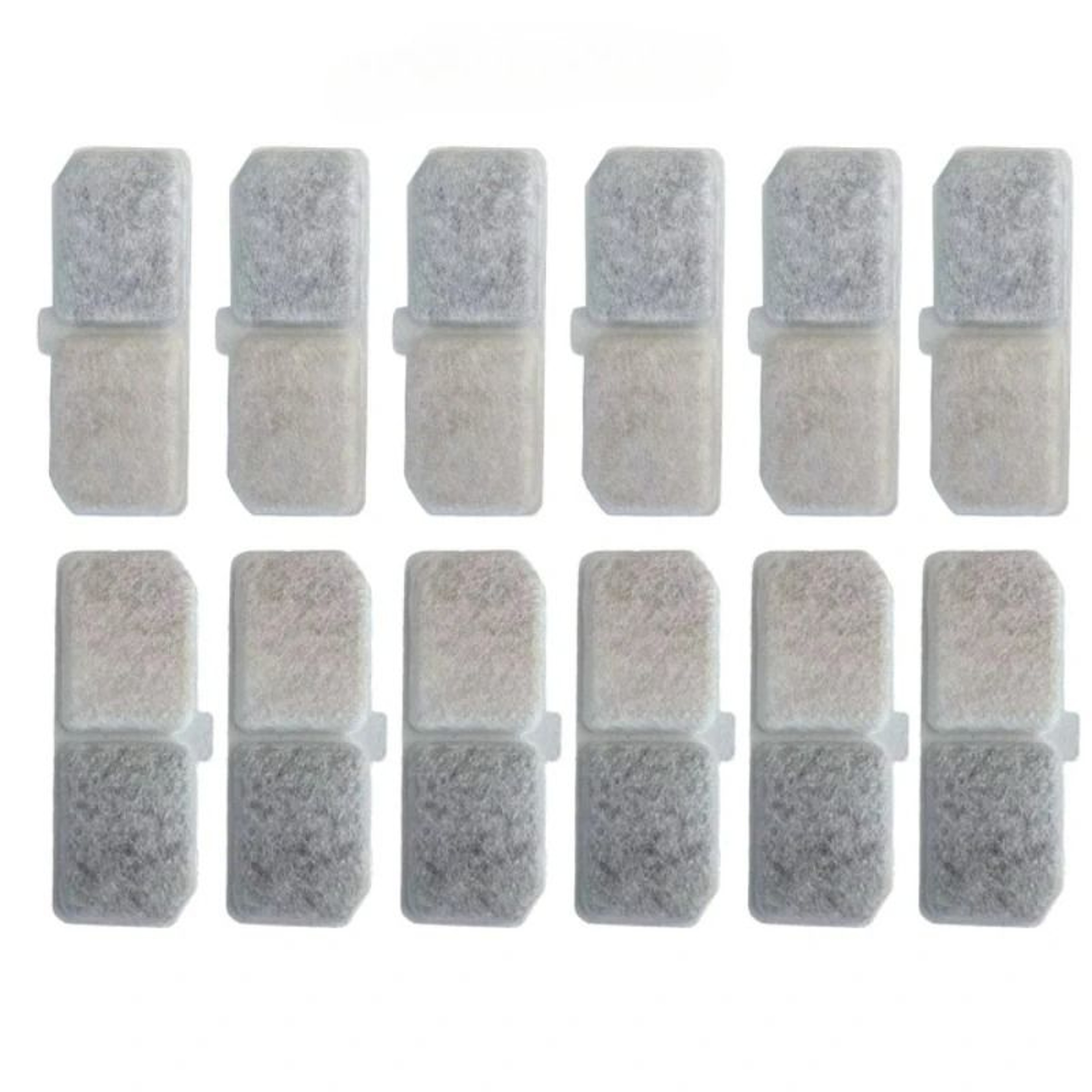 Cat Water Fountain Replacement Filters Activated Carbon Sponges For Stainless Steel Pet Drinking Fo 2