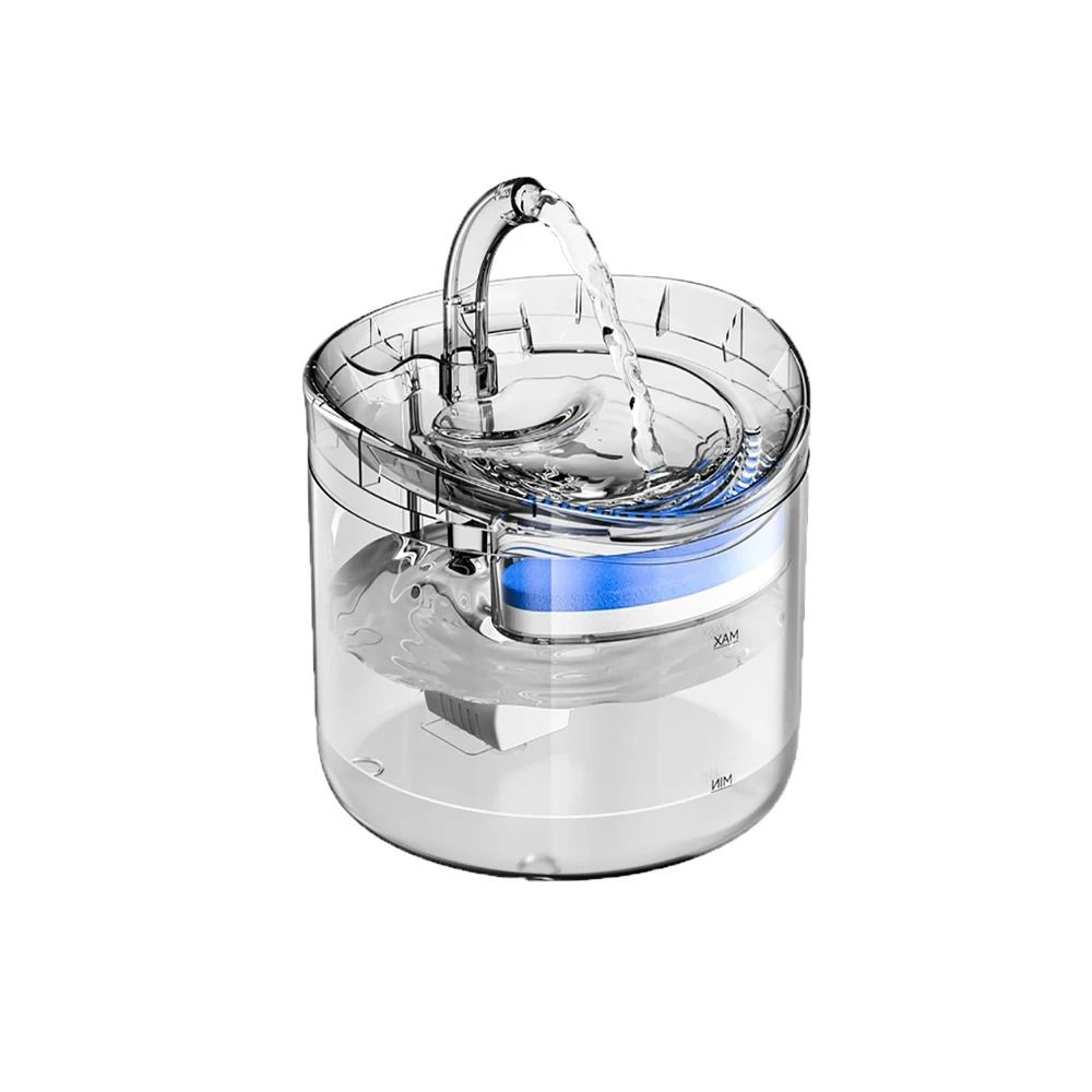 2L Motion Sensor Pet Water Fountain With Carbon Filter 1