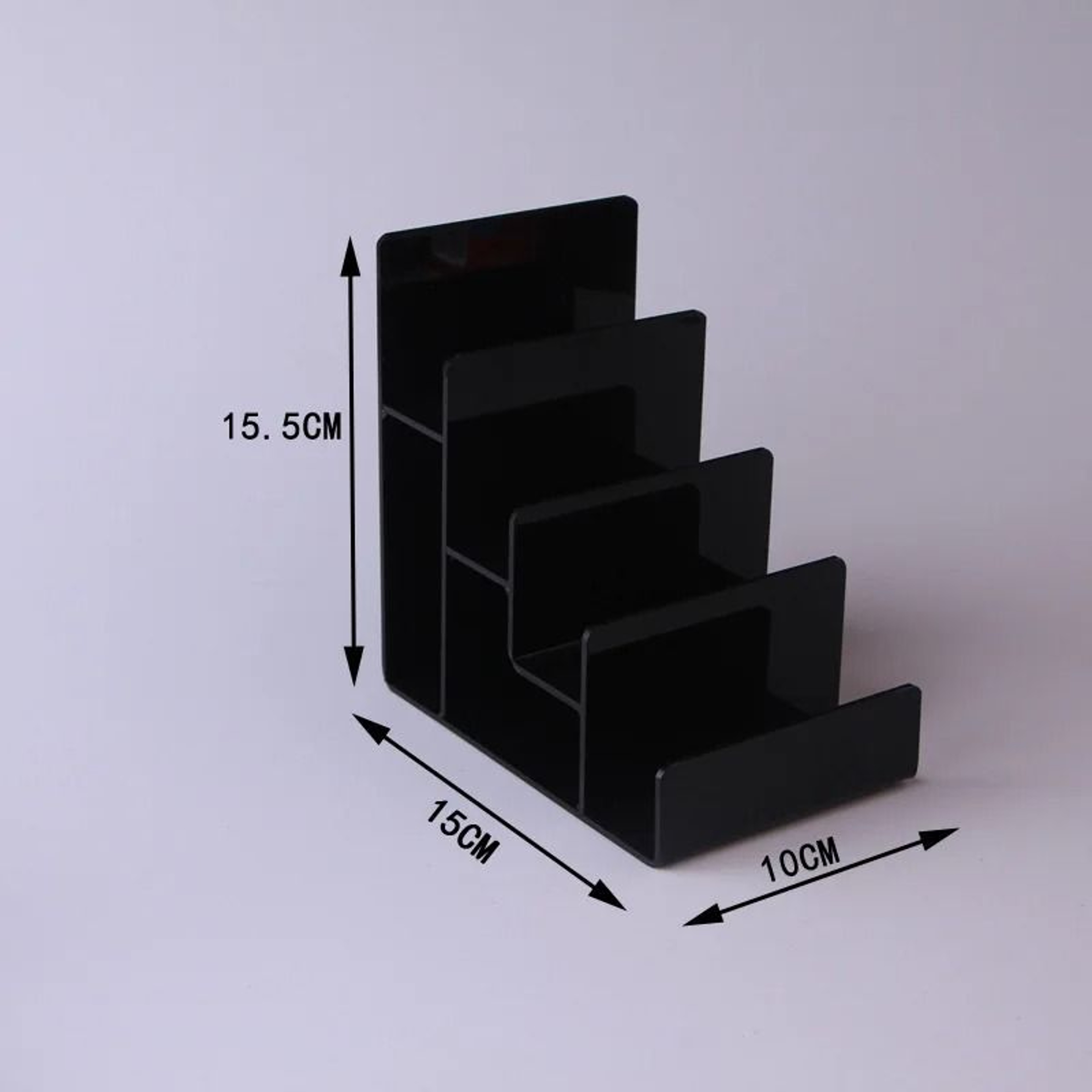 Clear Acrylic Display Risers For Handbags Jewelry Makeup And Purse Storage Rack 7