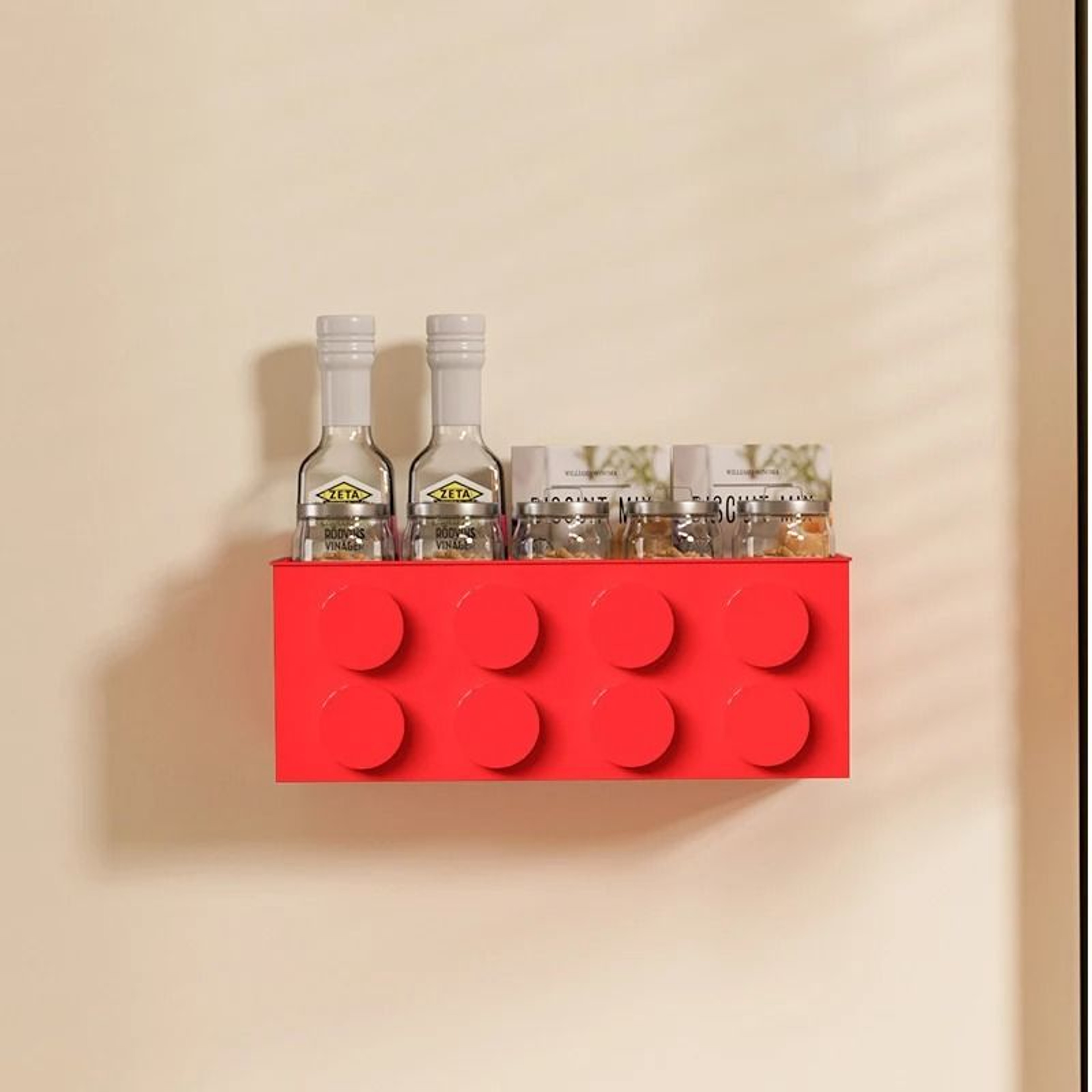 Magnetic Refrigerator Storage Box And Wall Mounted Organizer 7