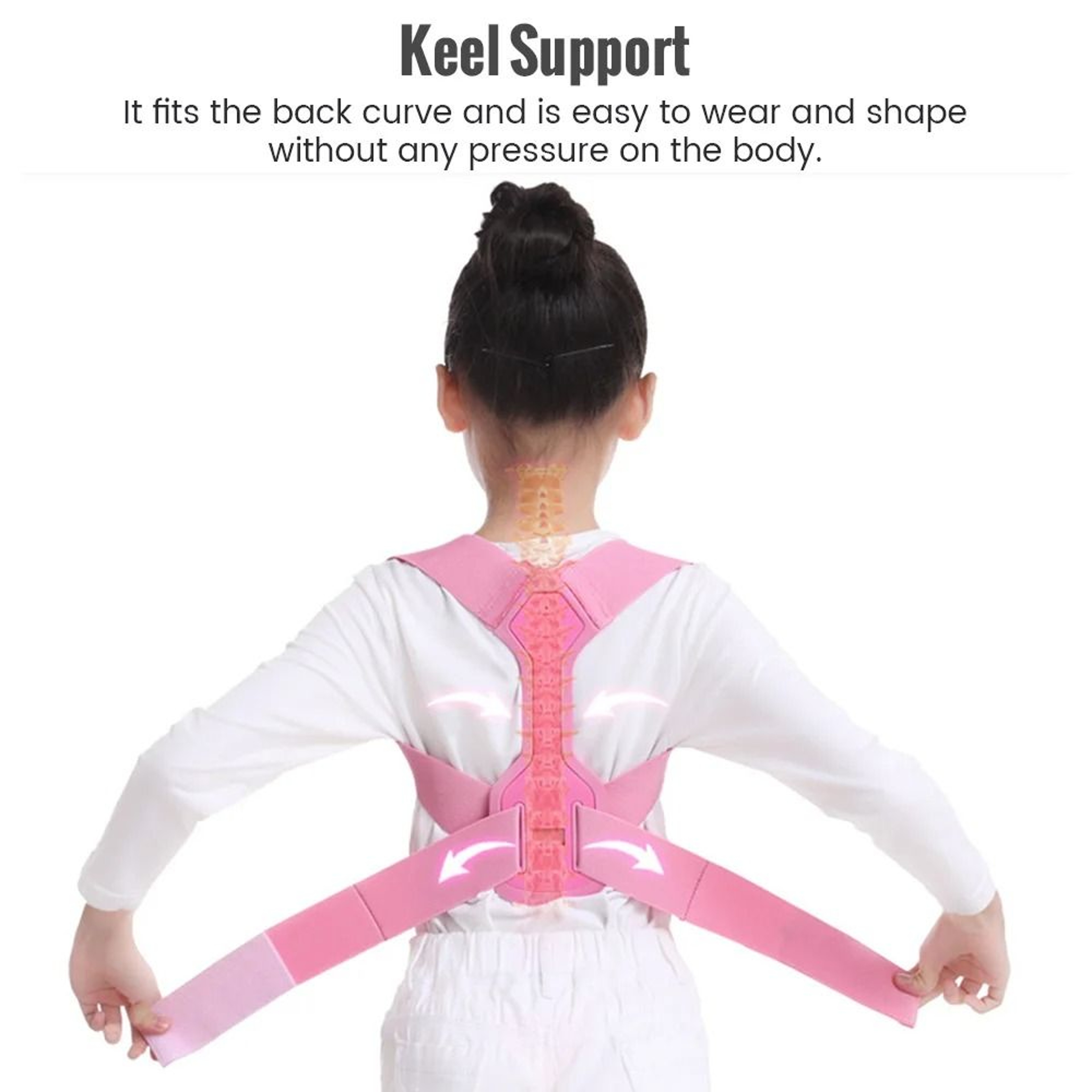 Adjustable Kids Posture Support Brace 6