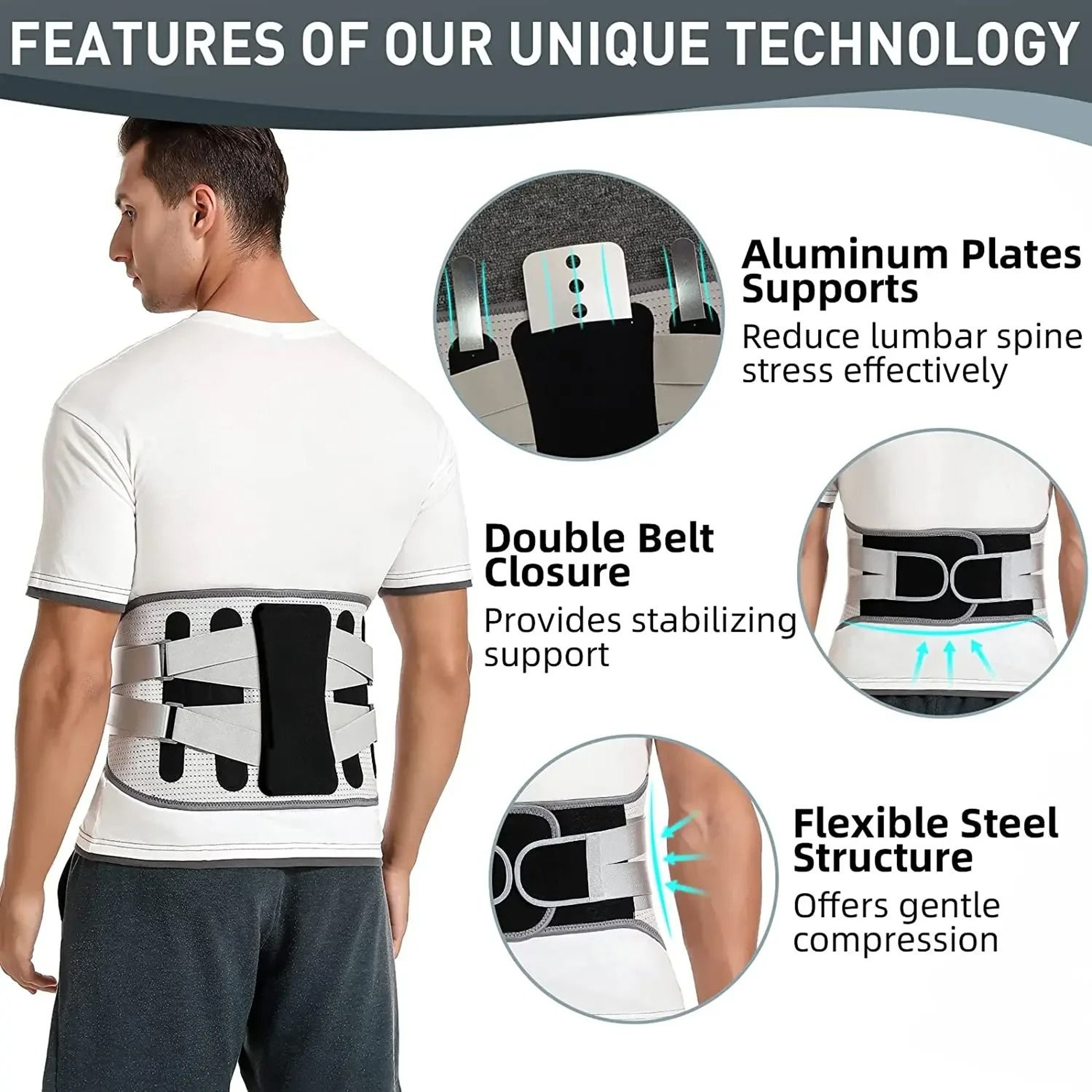 CoreAlign Lumbar Support Belt And Lower Back Brace 8