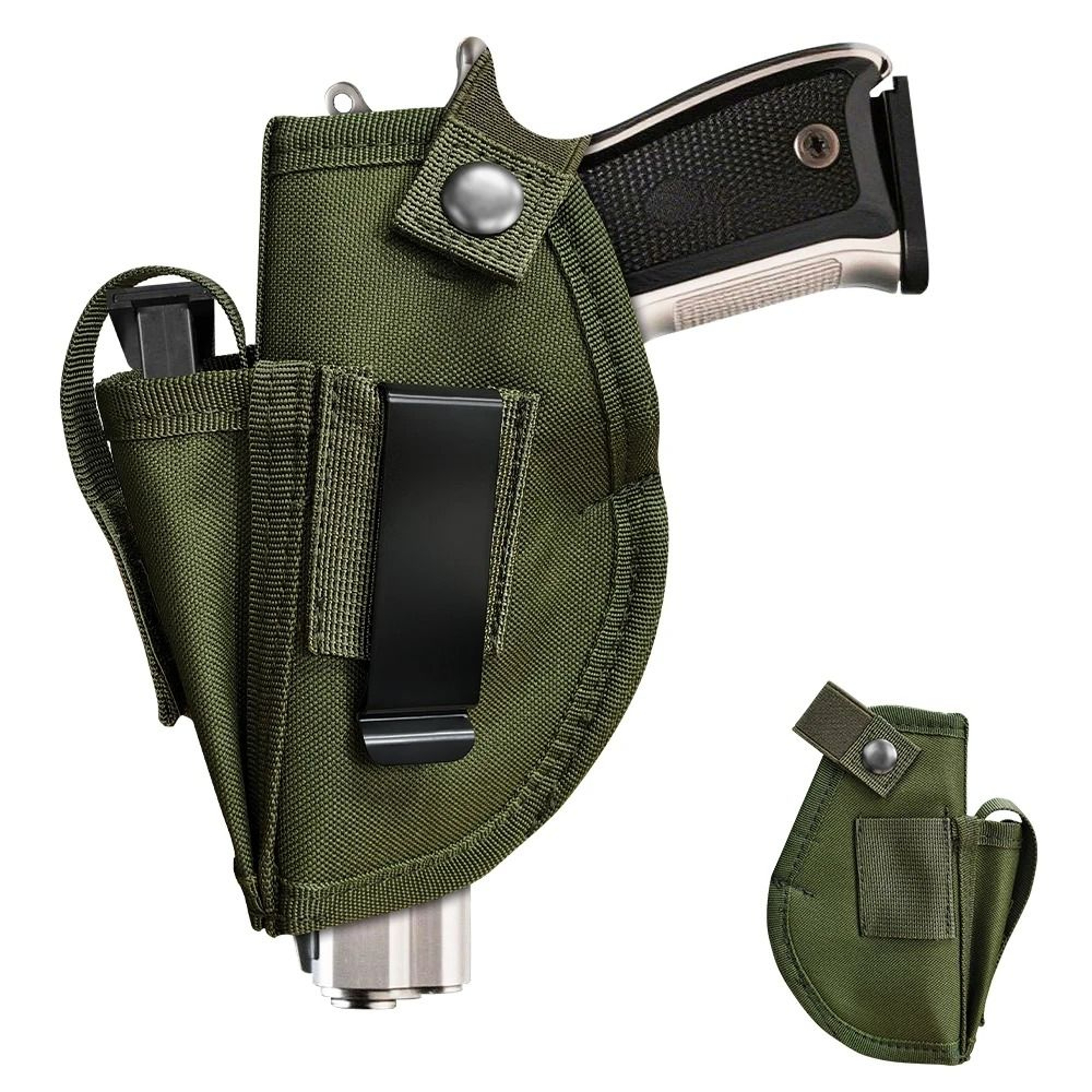 Ambidextrous Molle Tactical Pistol Holster With Magazine Pouch 1