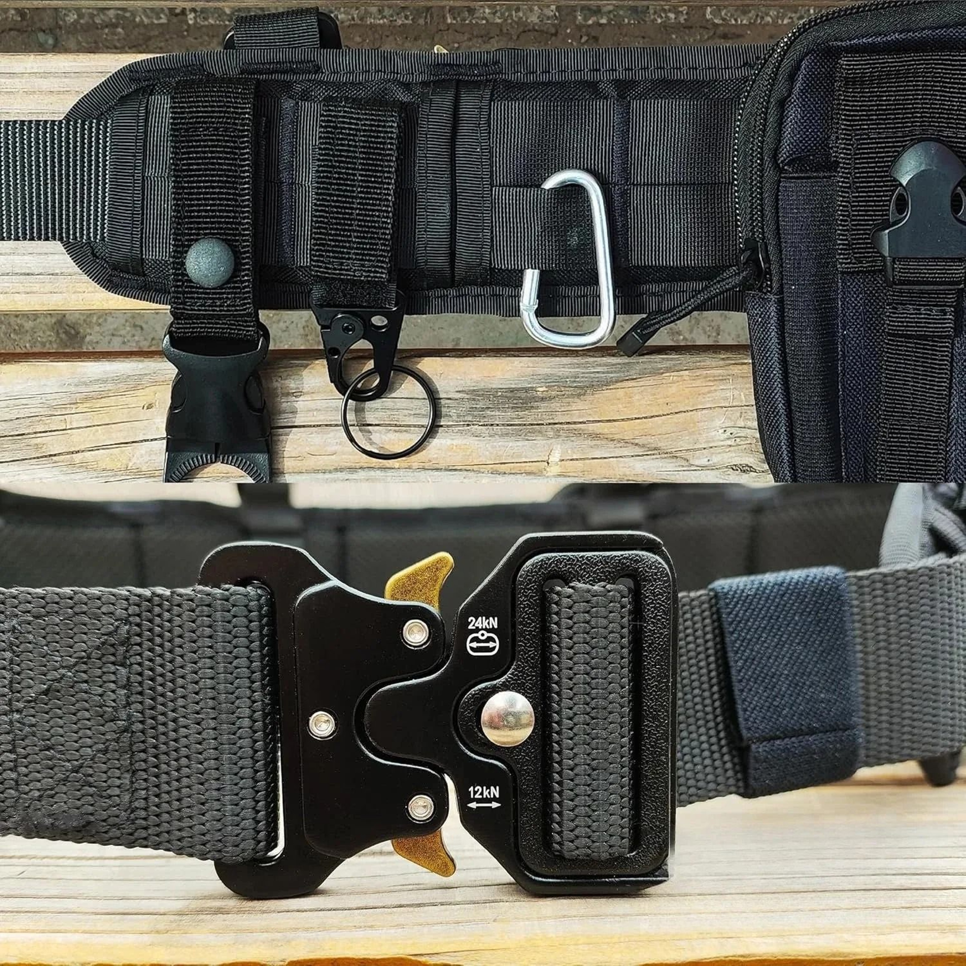 Adjustable Padded Utility Waist Belt With Quick Release Buckle 8