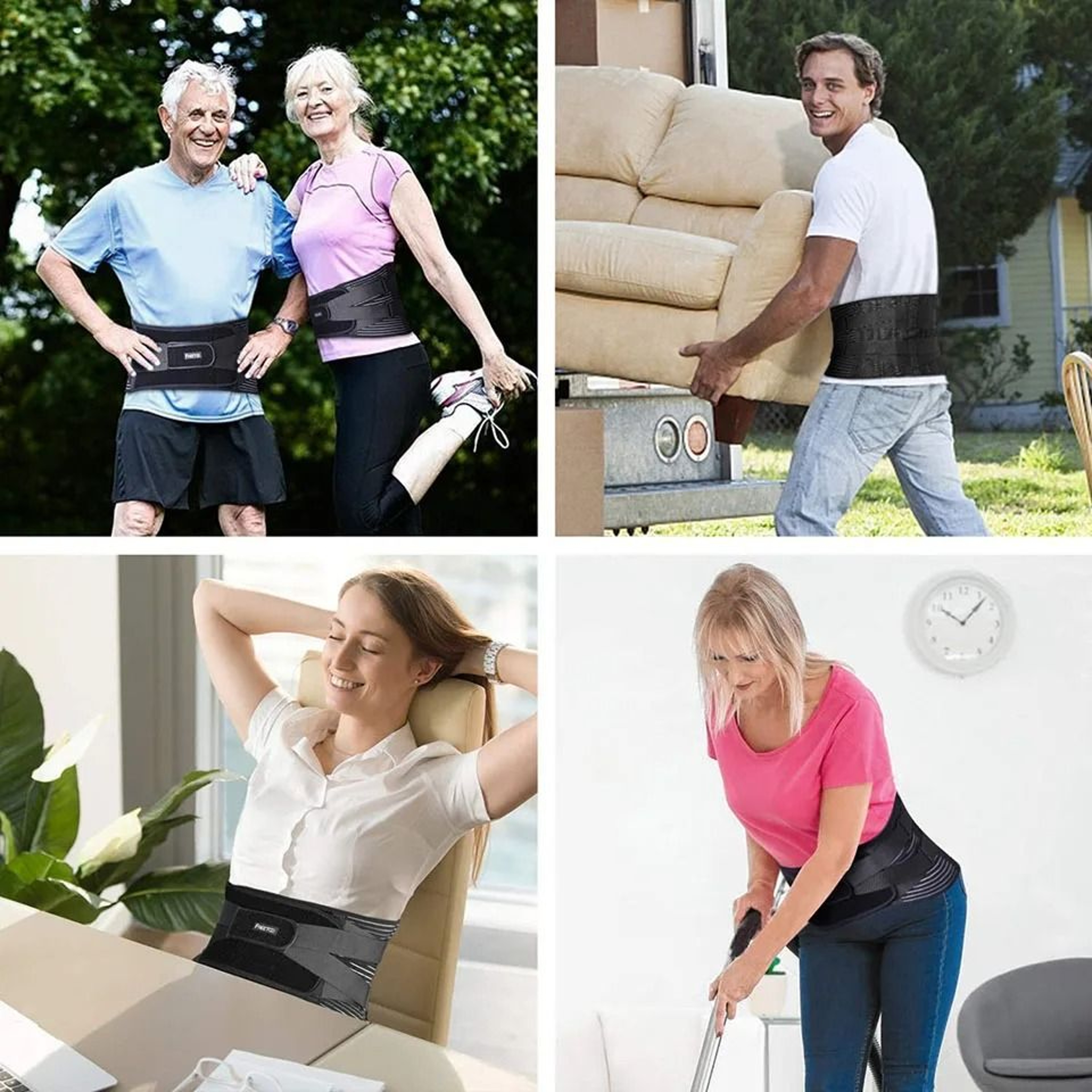 AOLIKES Six Stay Breathable Lower Back Support Belt 1
