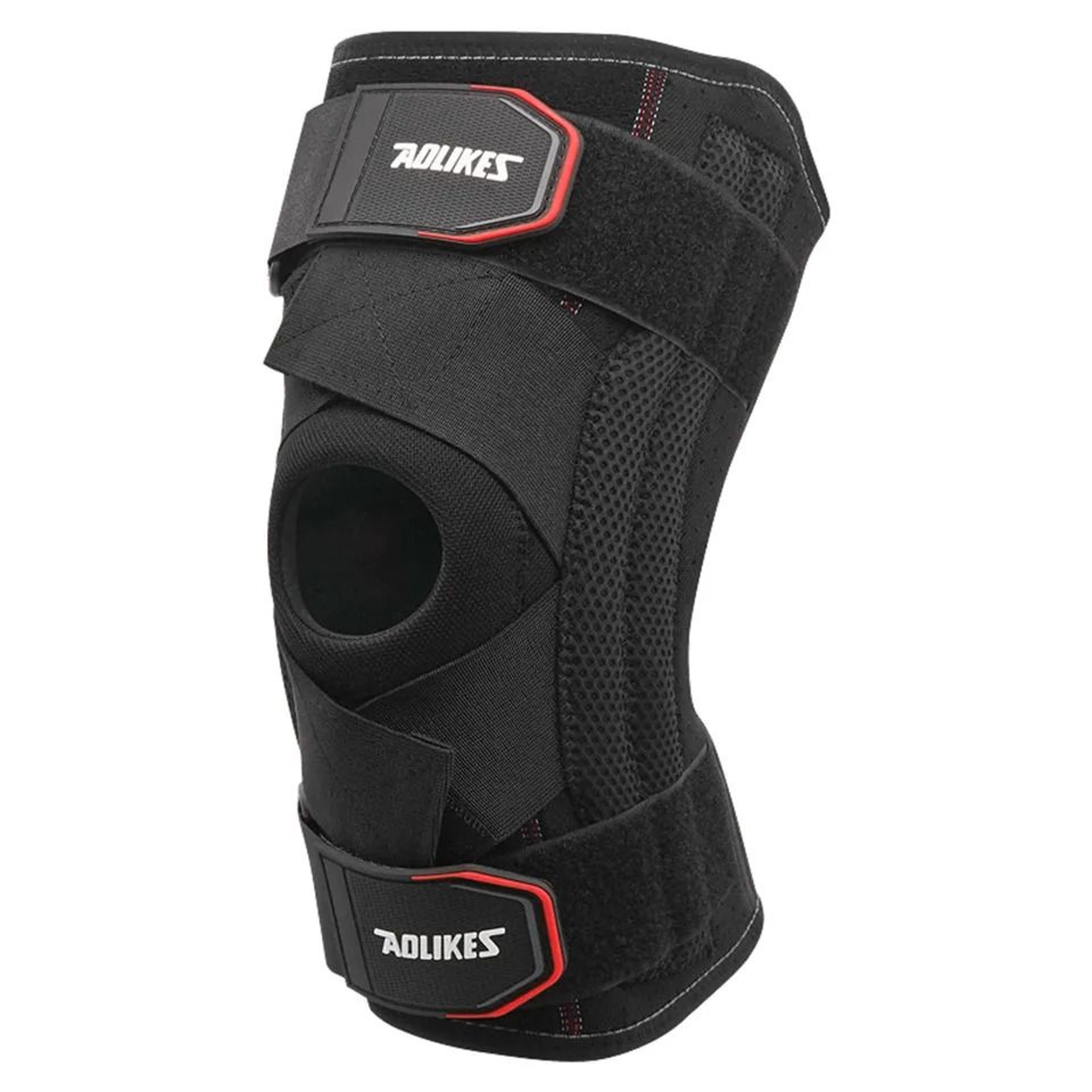 AOLIKES Non Slip Compression Knee Sleeve With Shock Absorbing Pad For Sports And Work 1