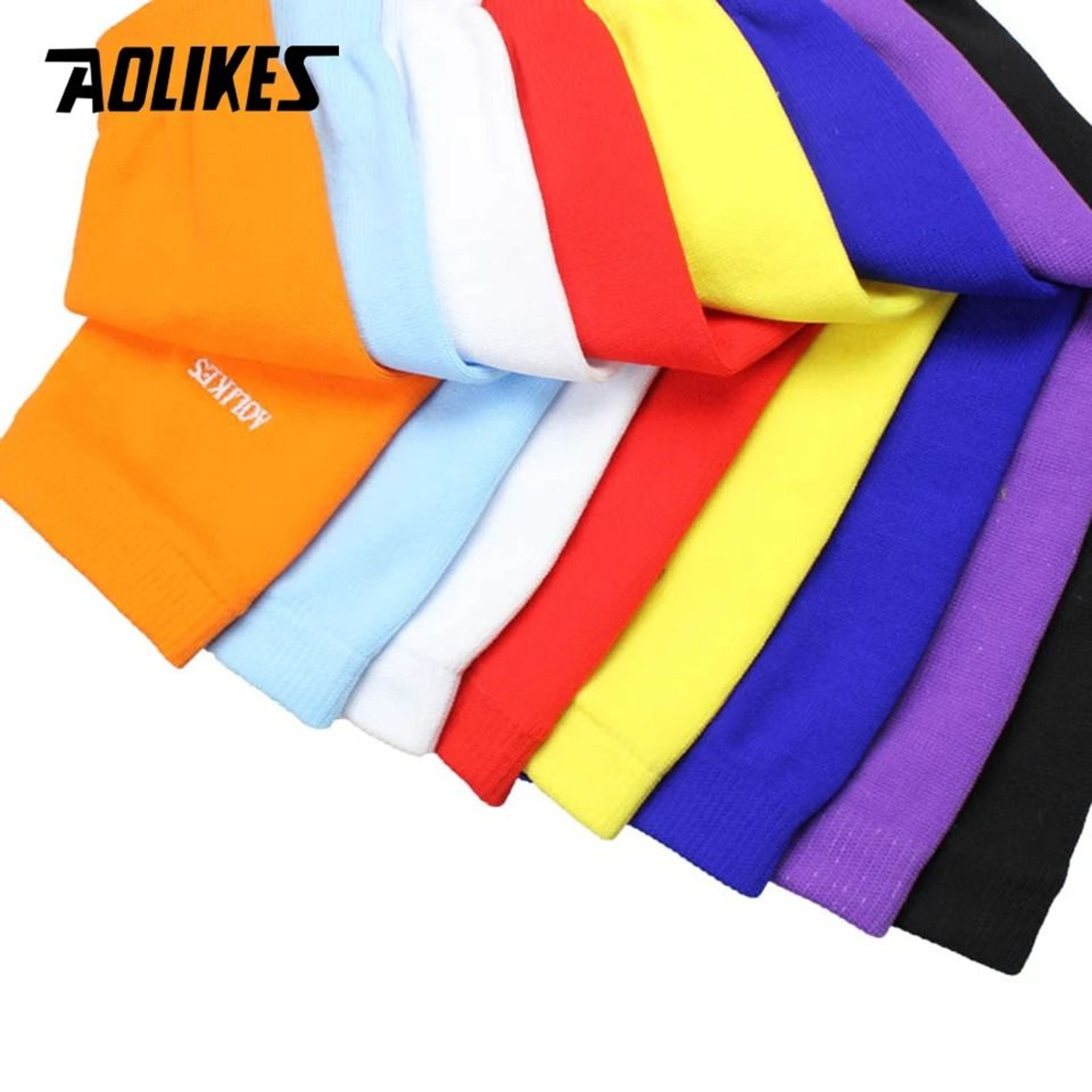 AOLIKES Elastic Compression Arm Sleeve For Basketball Tennis Volleyball And Outdoor Sports 10