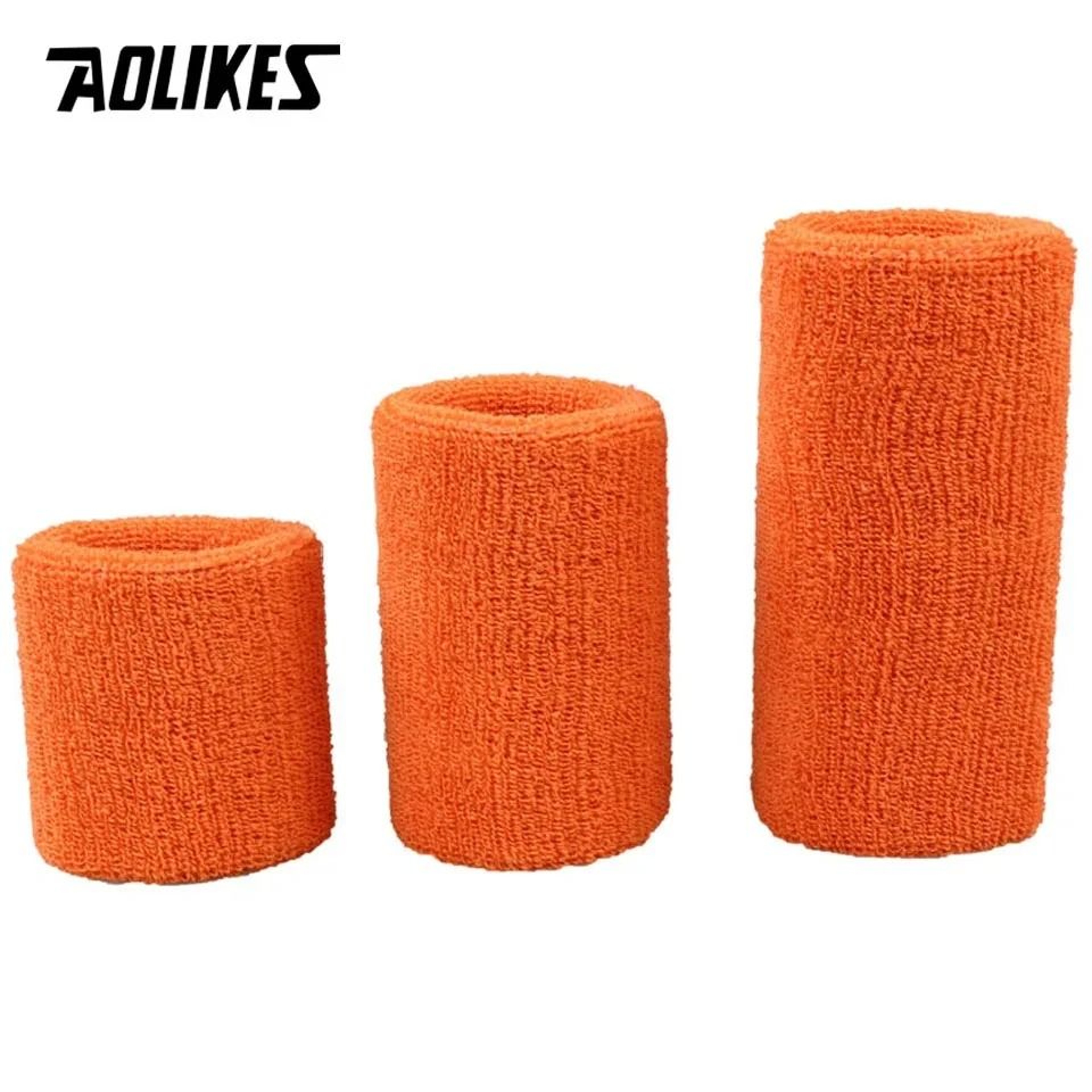 AOLIKES Absorbent Sports Wristband For Tennis Basketball Volleyball Gym And Fitness Training 11