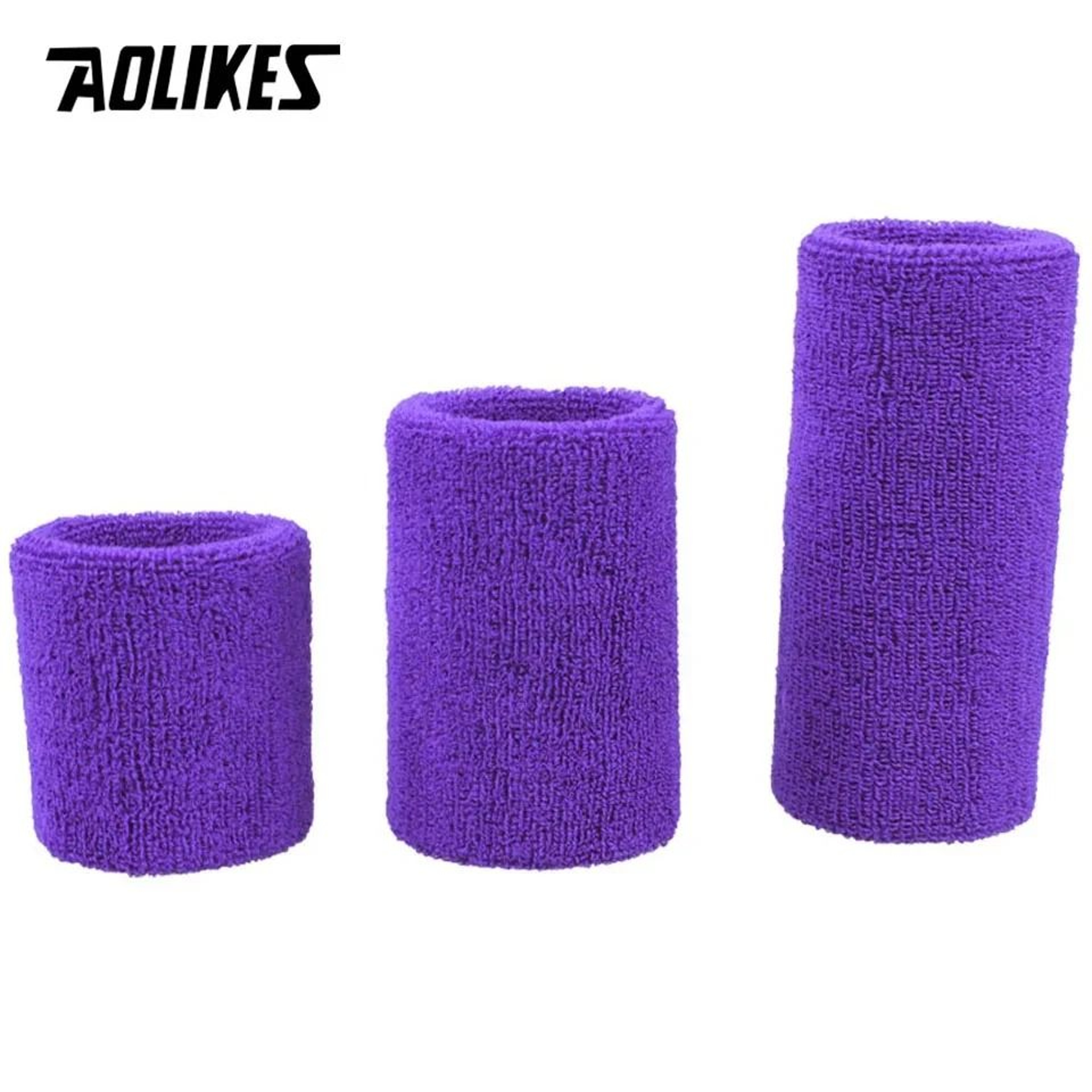AOLIKES Absorbent Sports Wristband For Tennis Basketball Volleyball Gym And Fitness Training 7