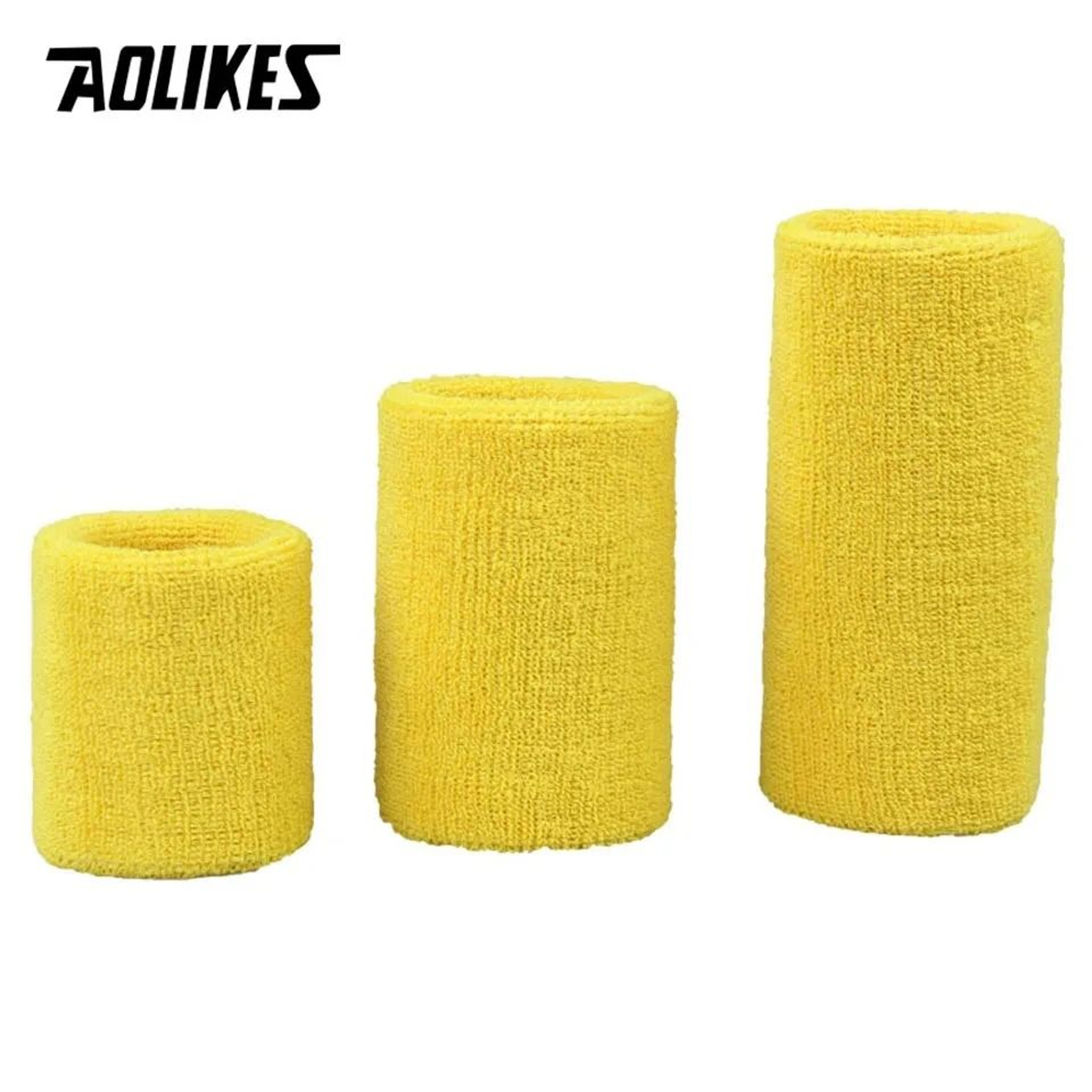 AOLIKES Absorbent Sports Wristband For Tennis Basketball Volleyball Gym And Fitness Training 5
