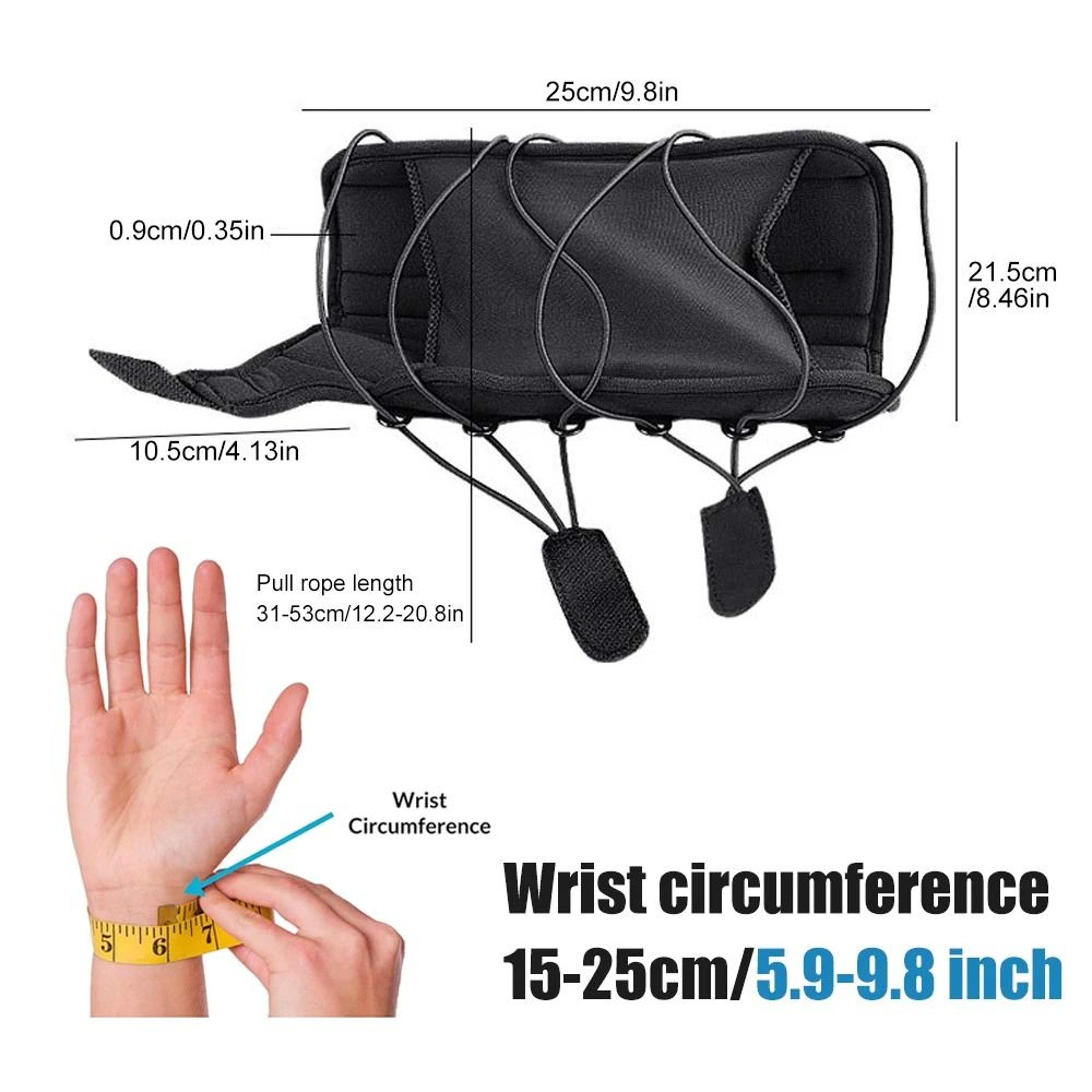 Adjustable Wrist Brace And Thumb Spica Support 6