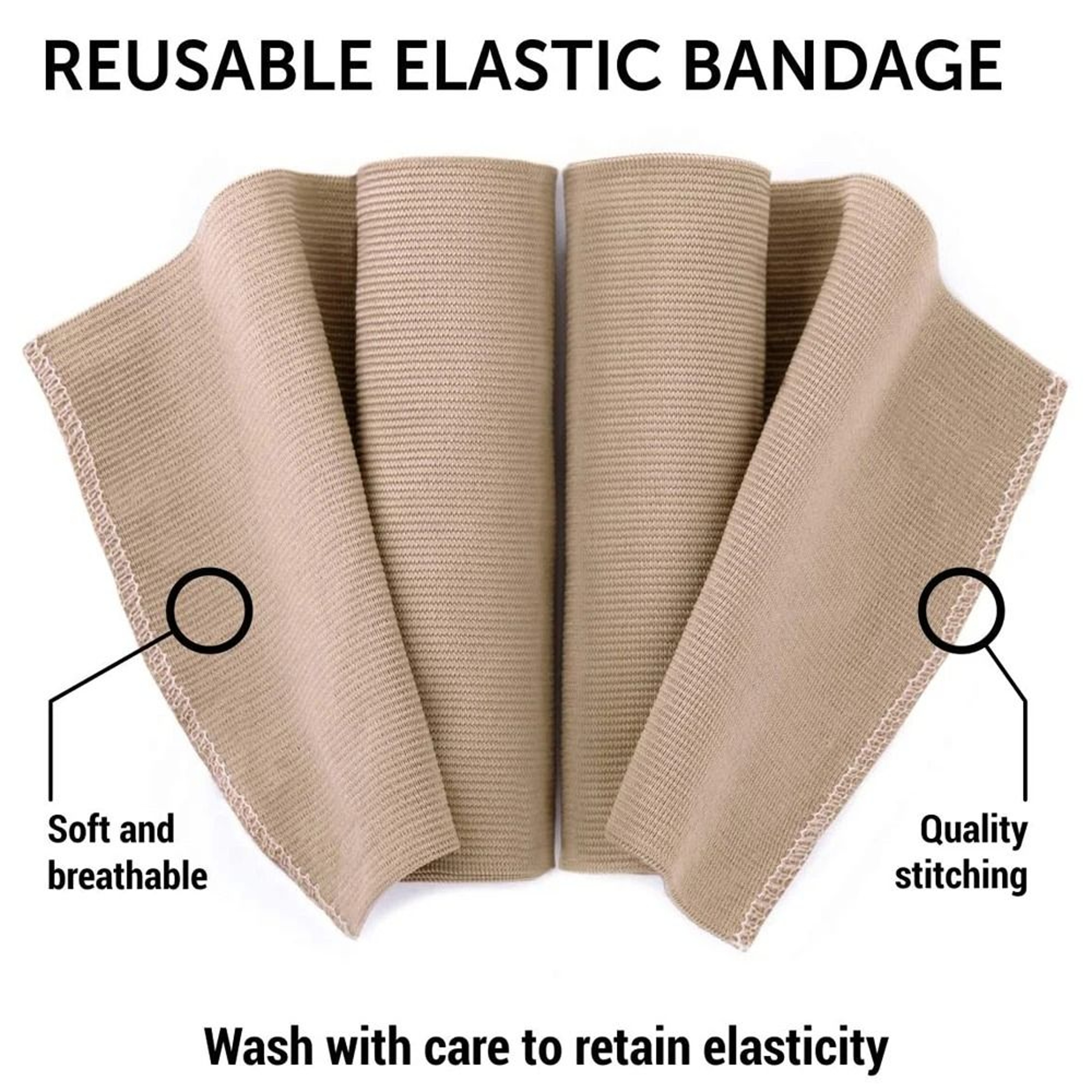 Reusable Elastic Compression Bandage Wrap 6