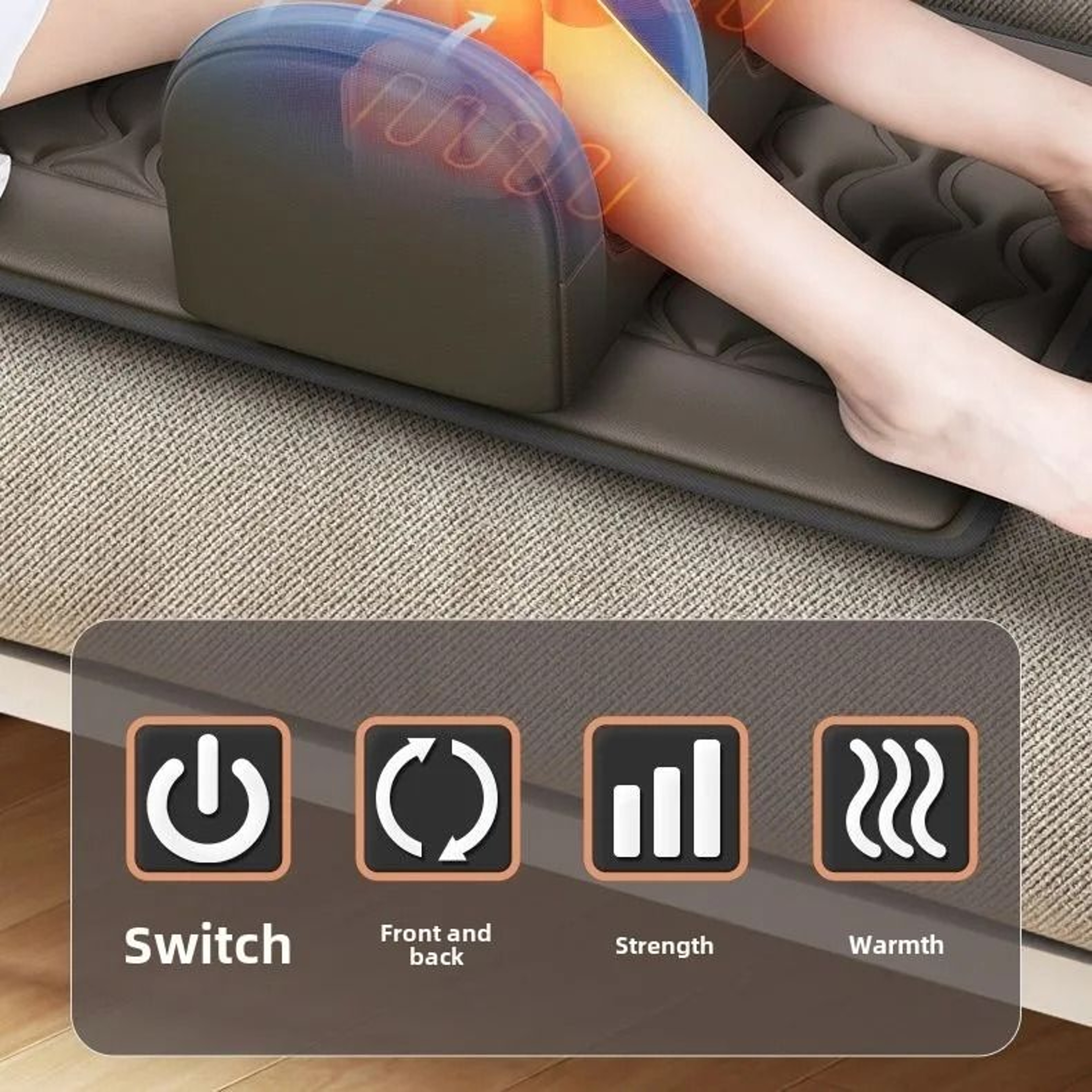 Full Body Lumbar Traction Massage Mat 7