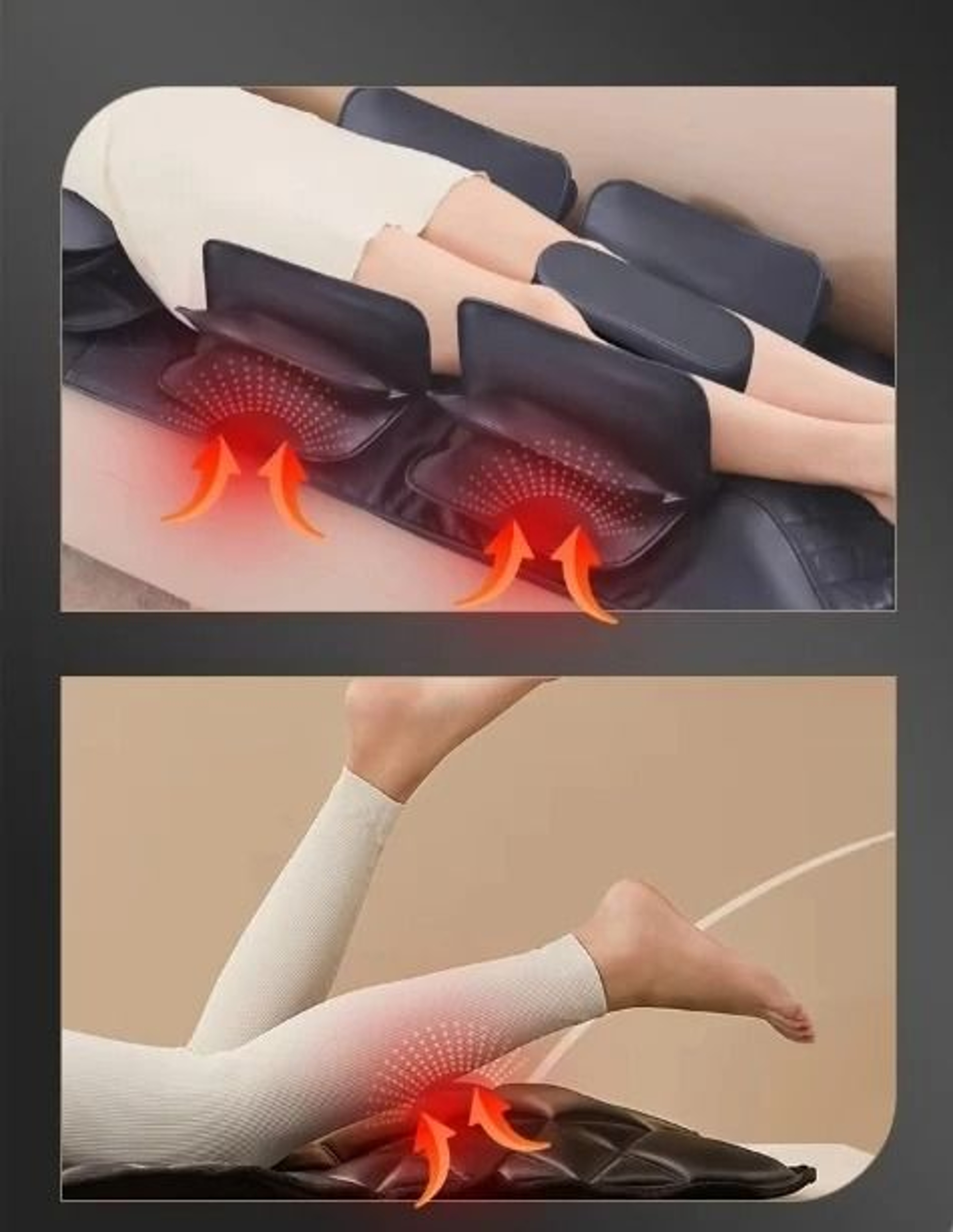 Heated Full Body Massage Mat With Airbag Traction 7
