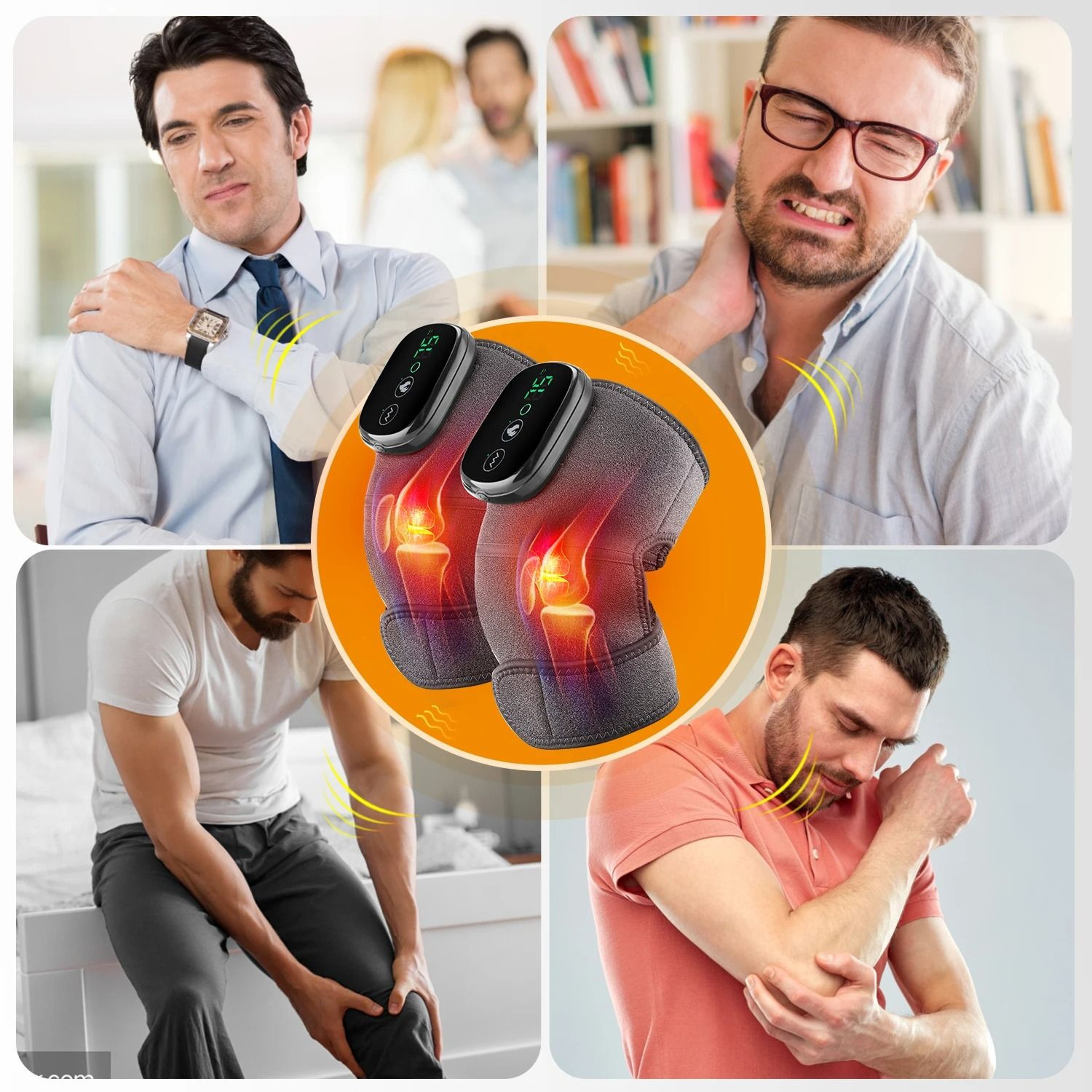 3 In 1 Heated Vibration Massage Wrap 11