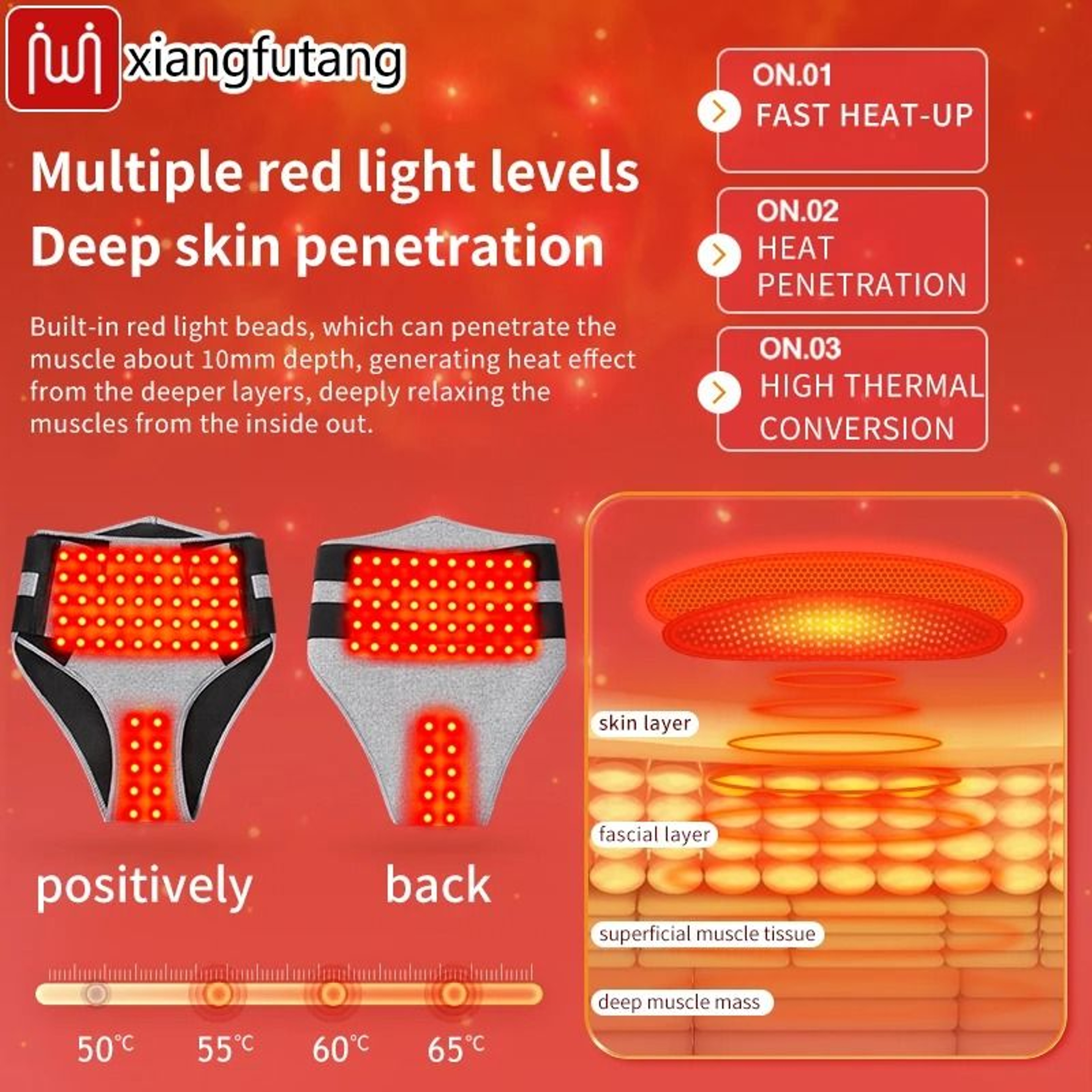 Unisex Electric Heated Thermal Underwear For Winter Warmth 4