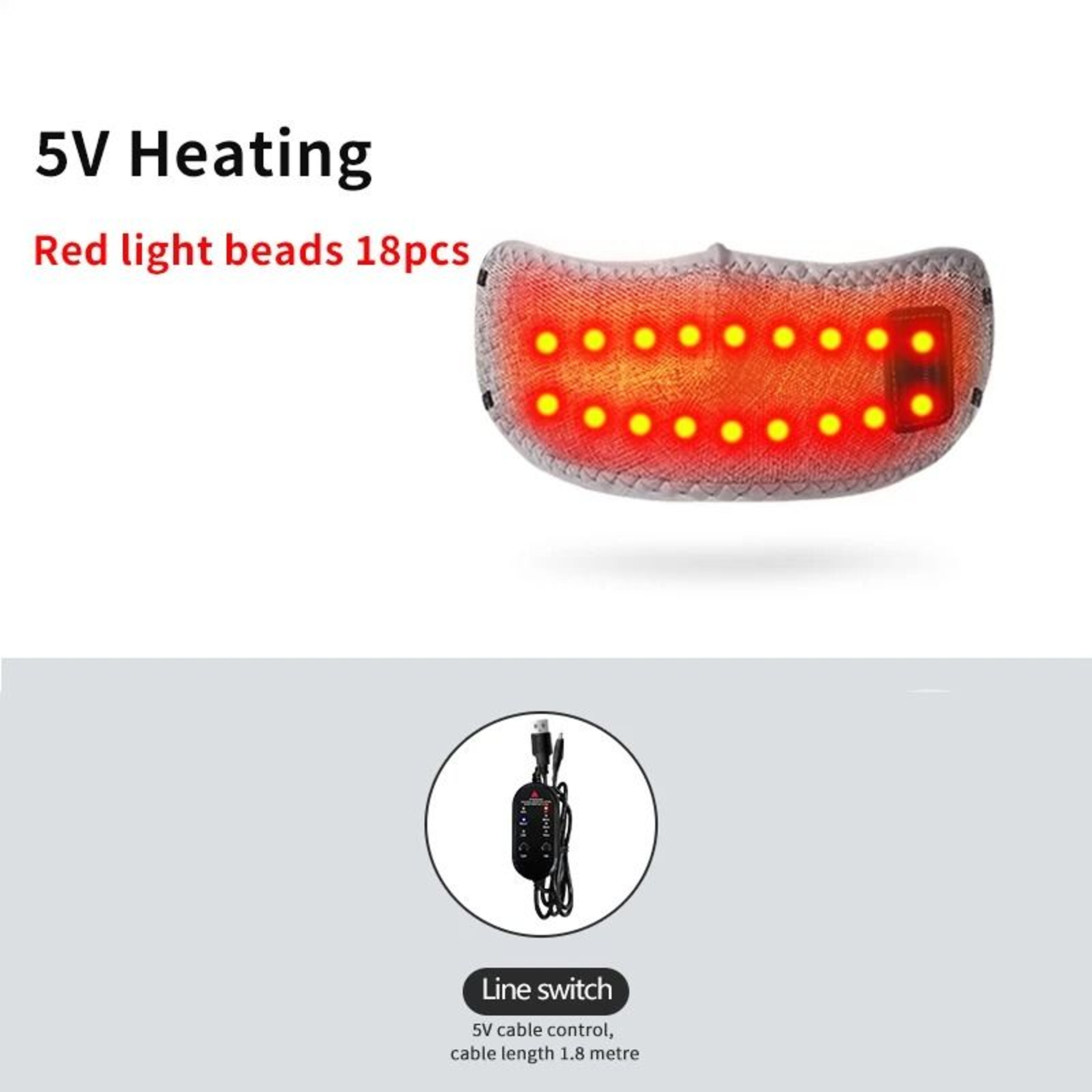 3 Level Red Light Heated Nose Comfort Wrap 1