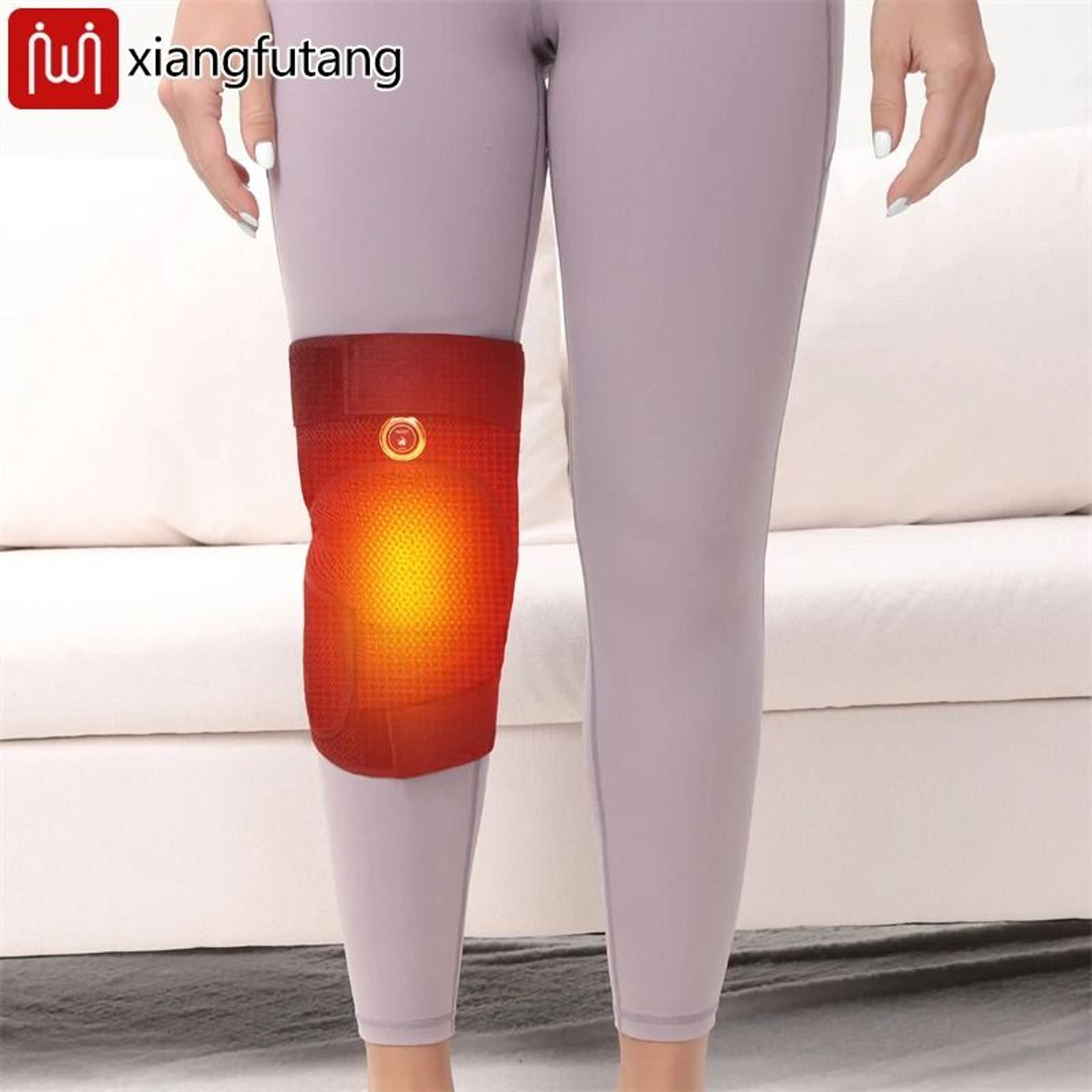 Electric Heated Vibration Knee Support Massager 6