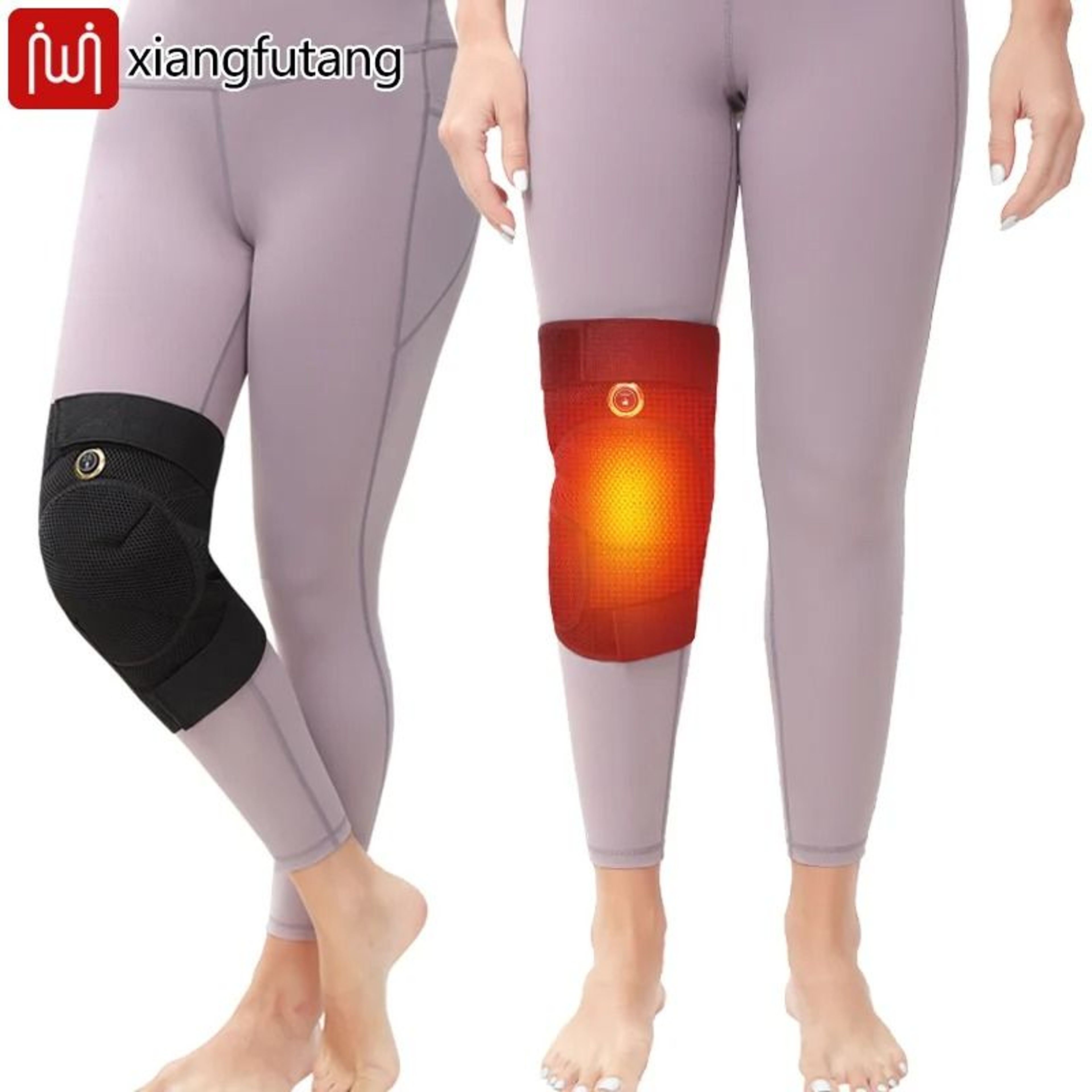 Electric Heated Vibration Knee Support Massager 7