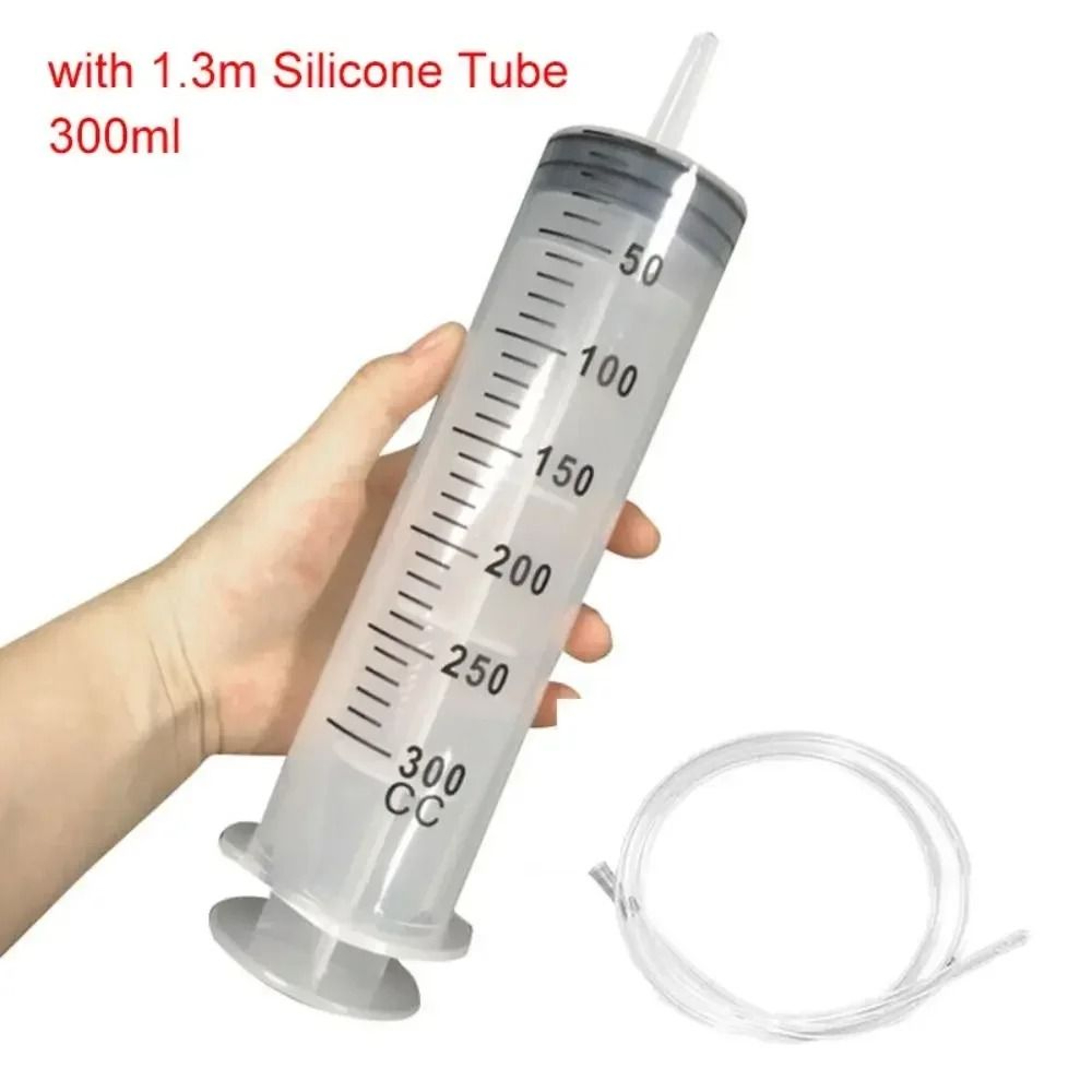 PrecisionFlow Large Capacity Measuring Syringe With Tube 4