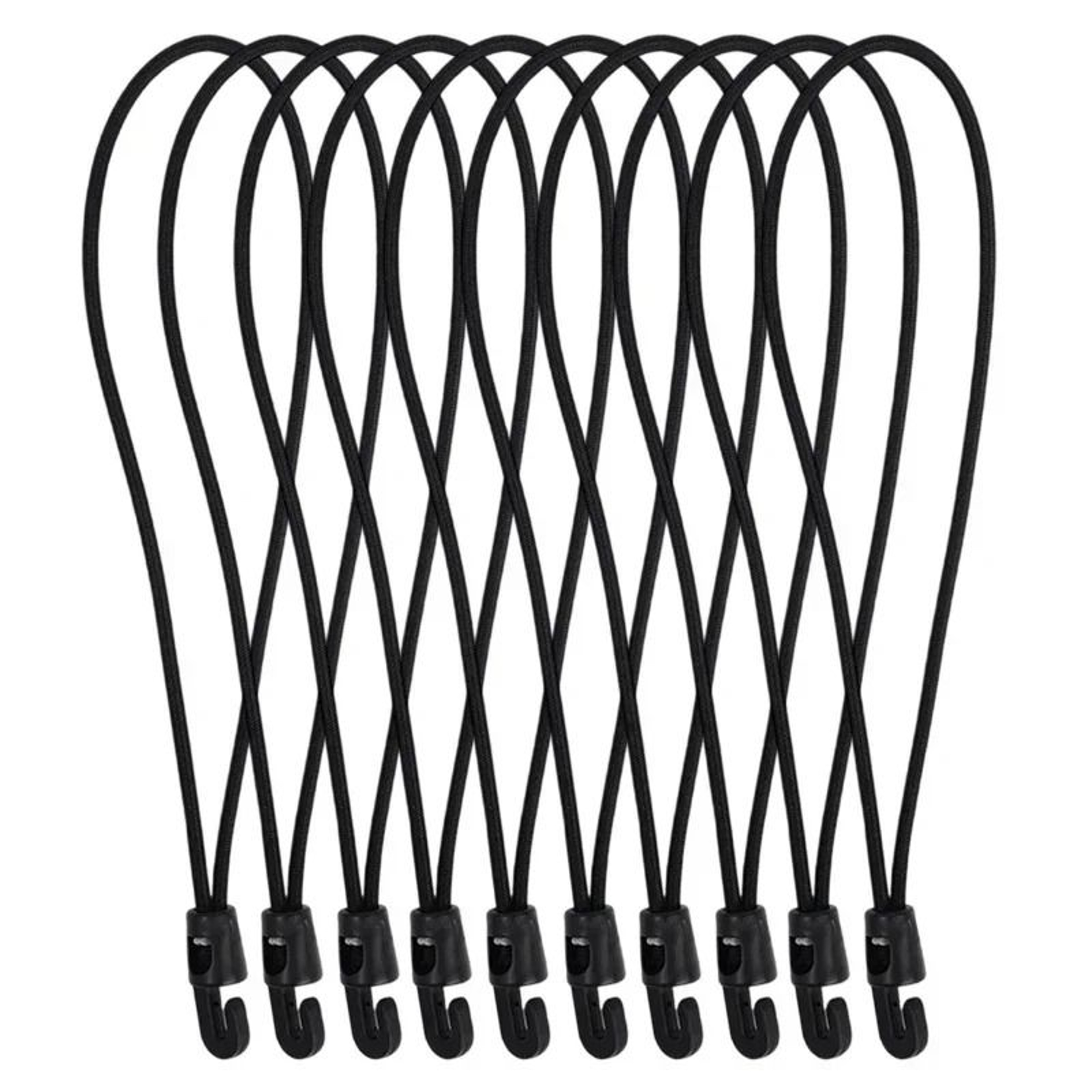 Secure Stretch Bungee Cords With Hooks 9