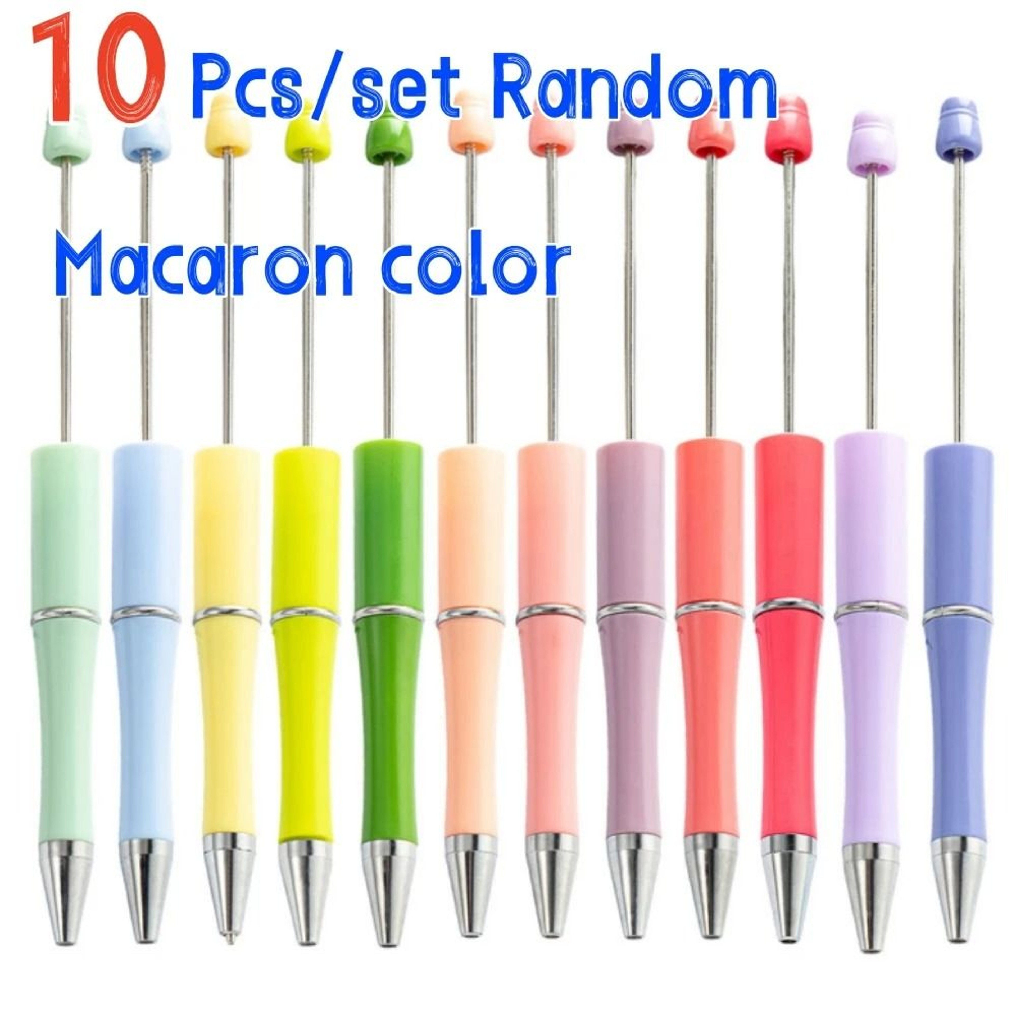 Colorful Beaded Ballpoint Pens 10 Piece Gift Set 2