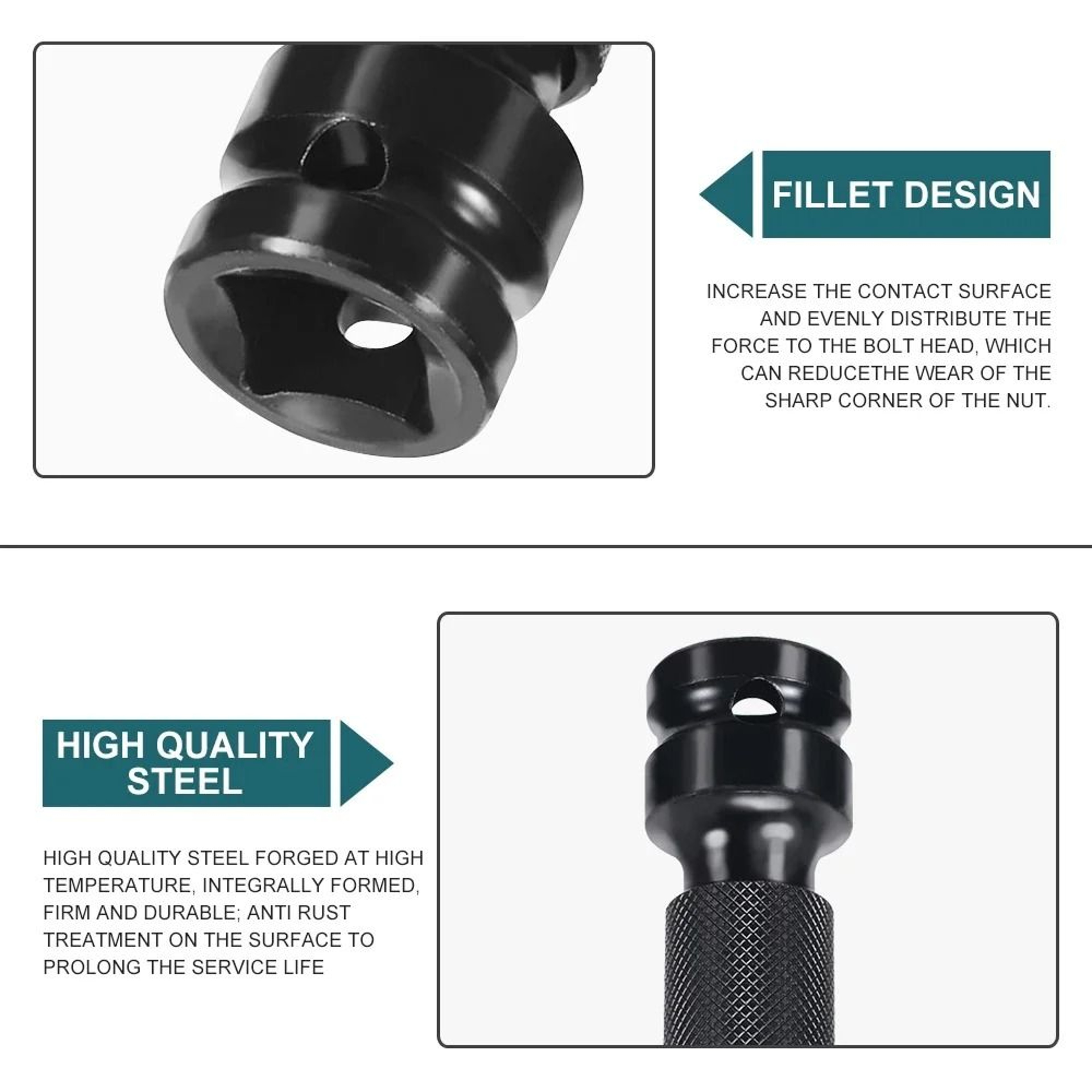 Quick Convert 1 2 Inch Square To 1 4 Inch Hex Adapter 7