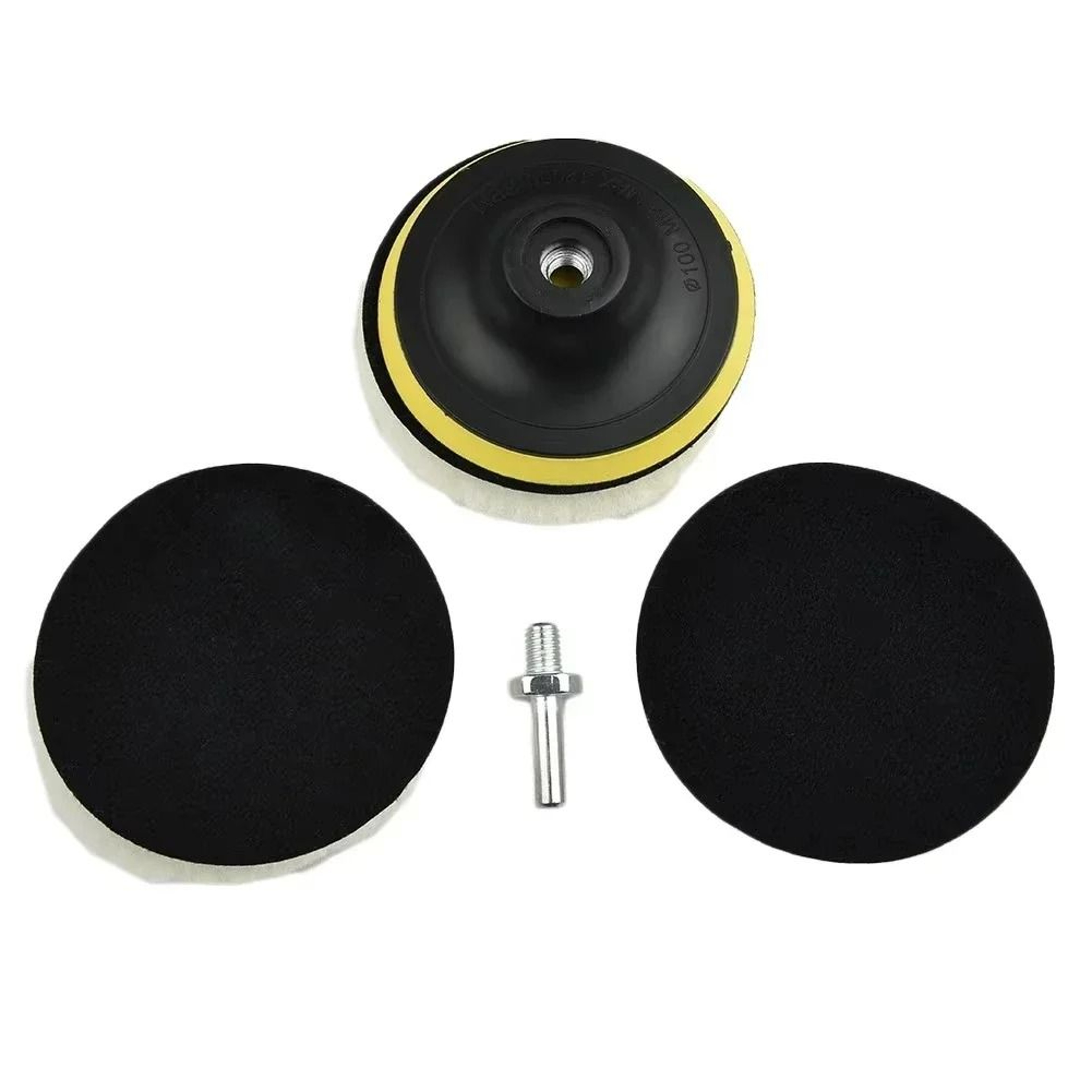 SmoothFinish 4 Inch Wool Polishing Pad Set 2