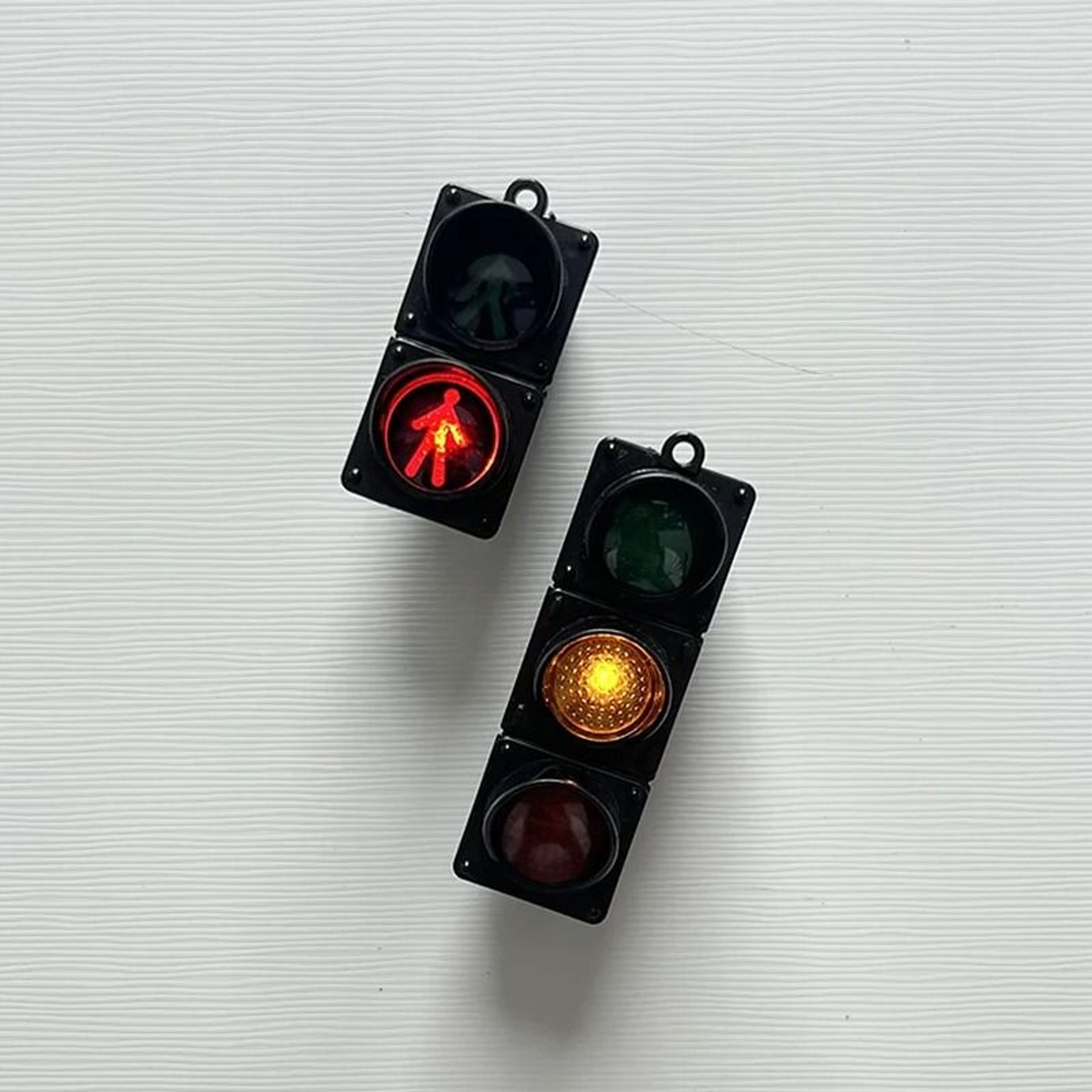 Playful Traffic Light Pedestrian Signal Refrigerator Magnet Decoration For Homes 6