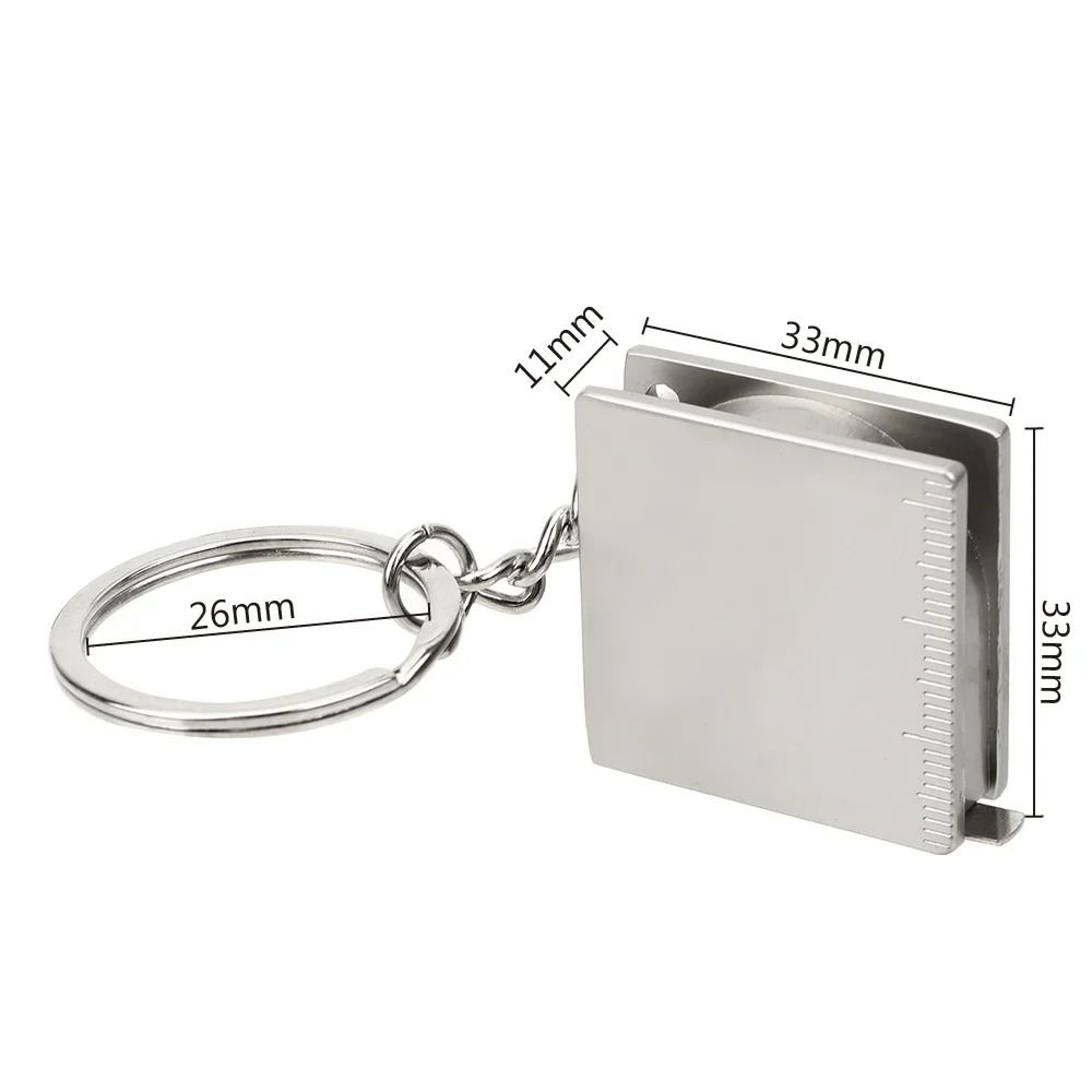 PocketPro Retractable Keychain Tape Measure For Quick Everyday Measuring Tasks 1