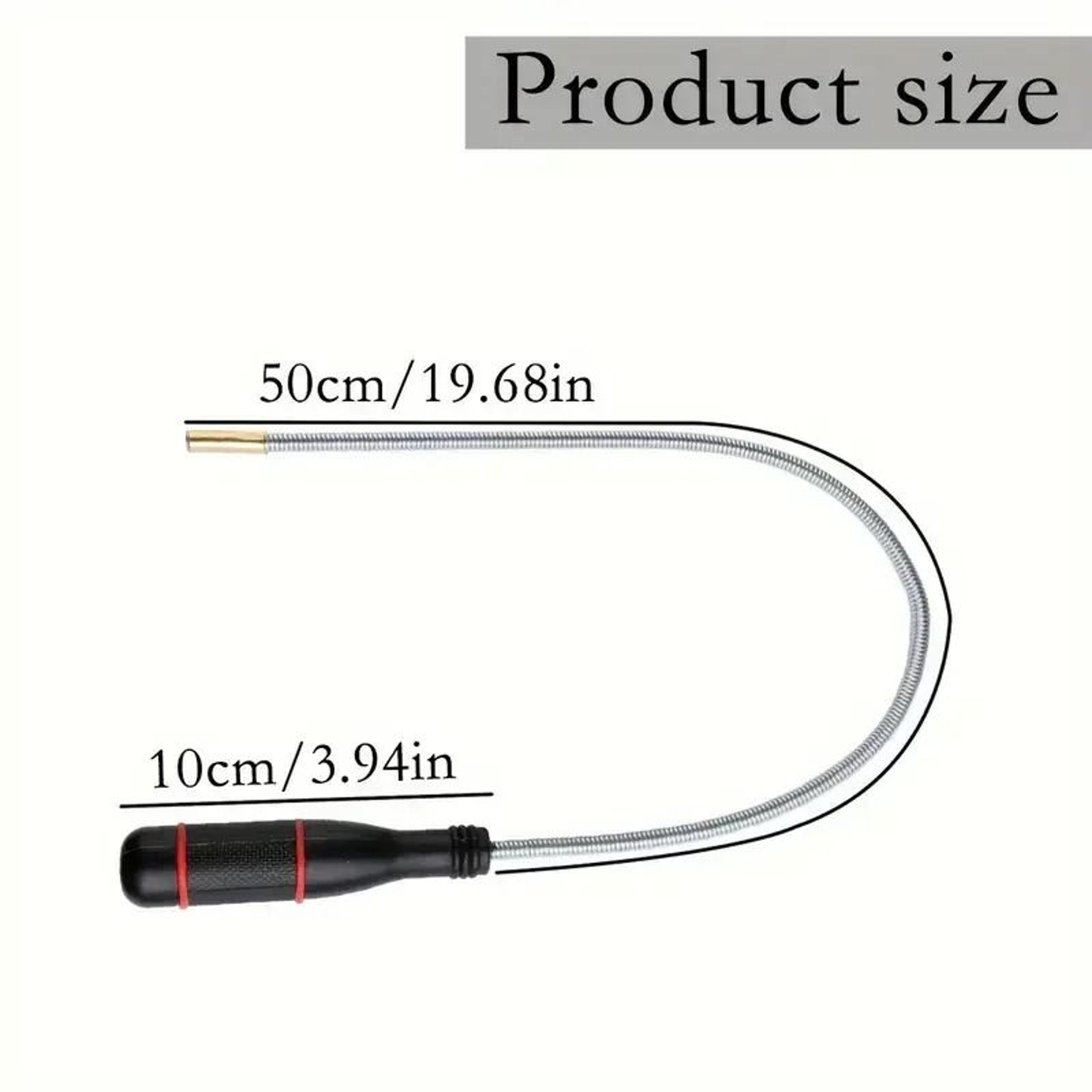1pc Flexible Magnetic Pickup Tool For Drains Engines Tight Spaces 5