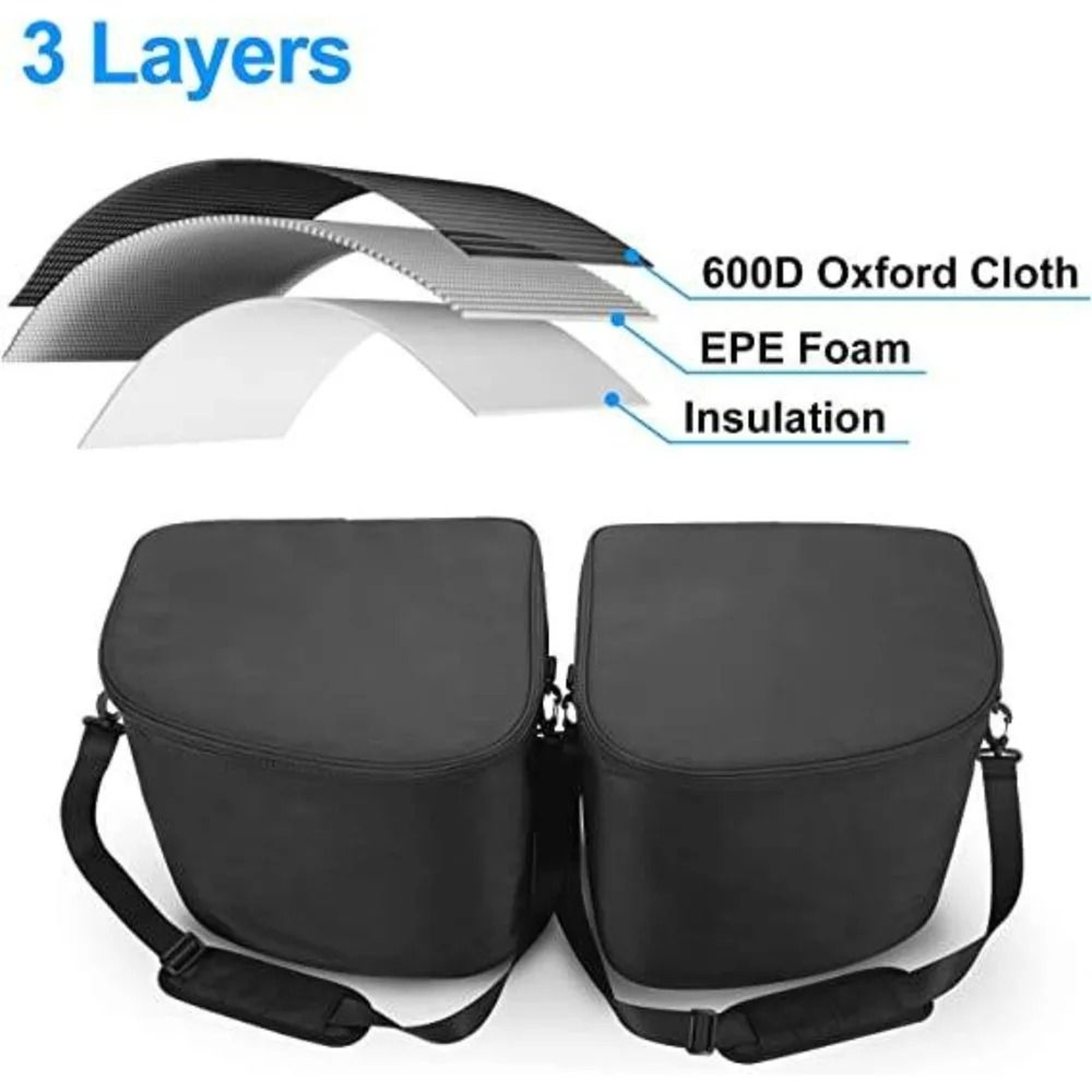 1 Pair Insulated Tesla Model 3 Y Frunk Cooler Bags 3