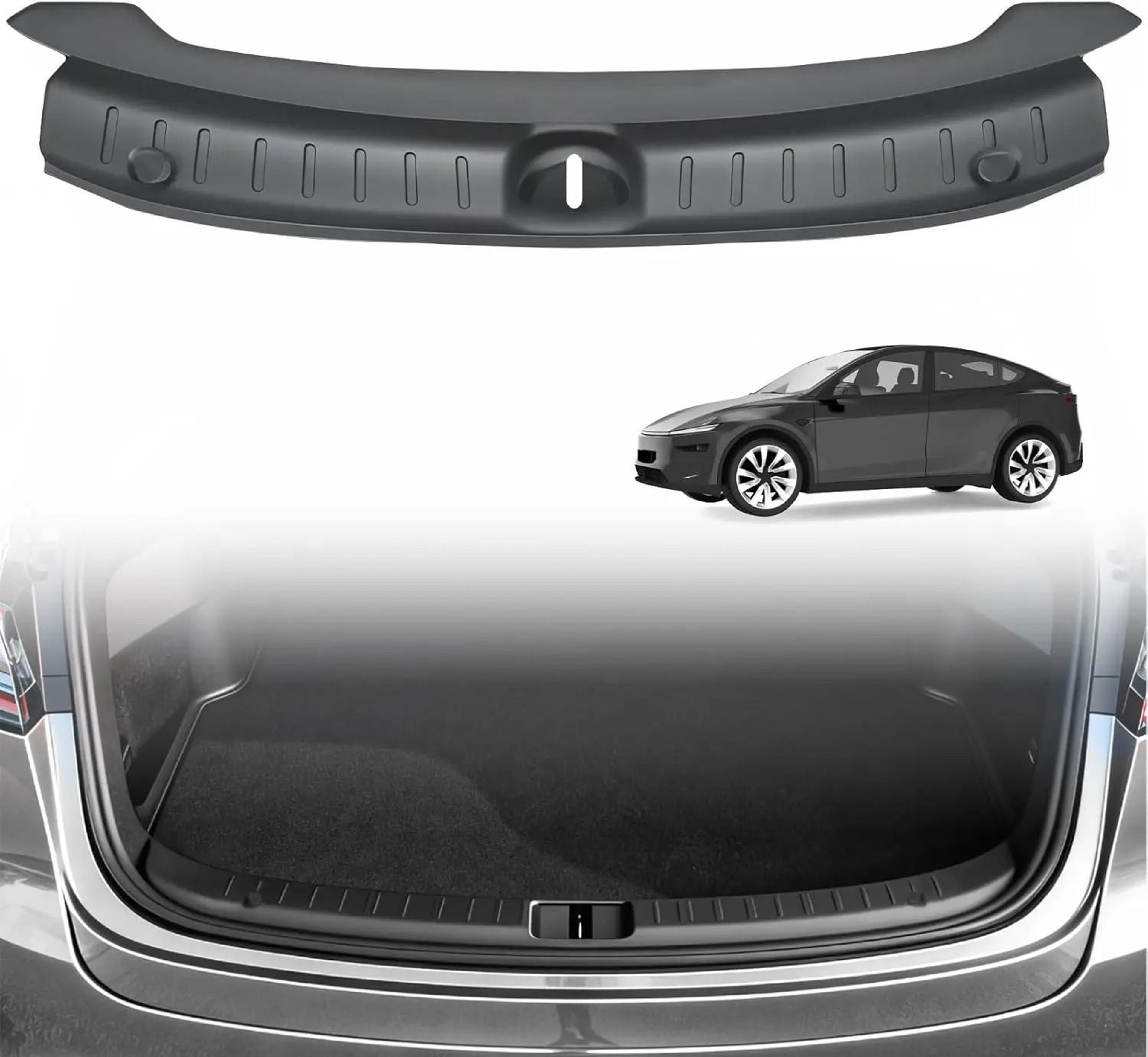 Tesla Model Y Juniper TPE Trunk Sill Anti Scratch Protector 3