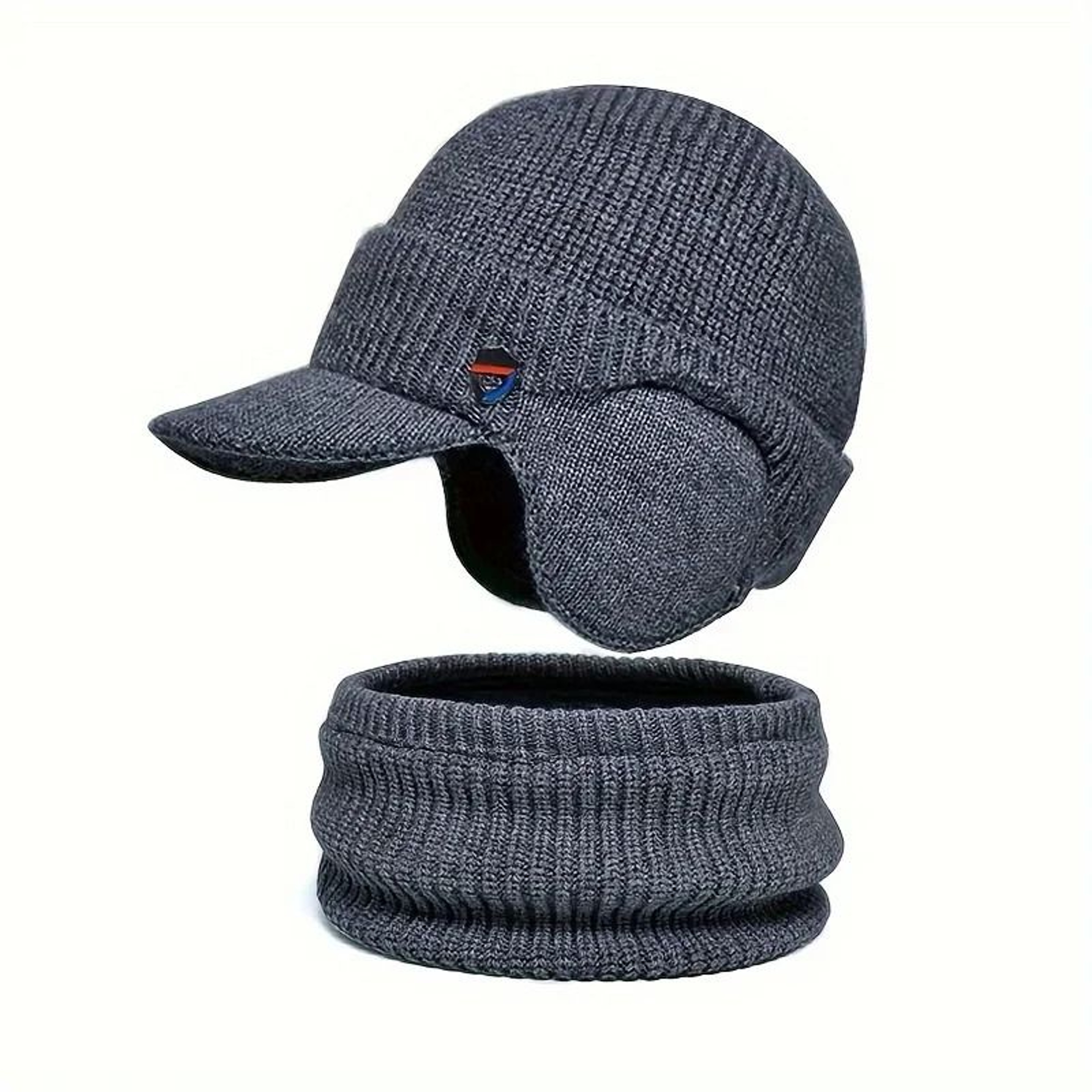Fleece Lined Winter Balaclava Mask And Neck Scarf 3